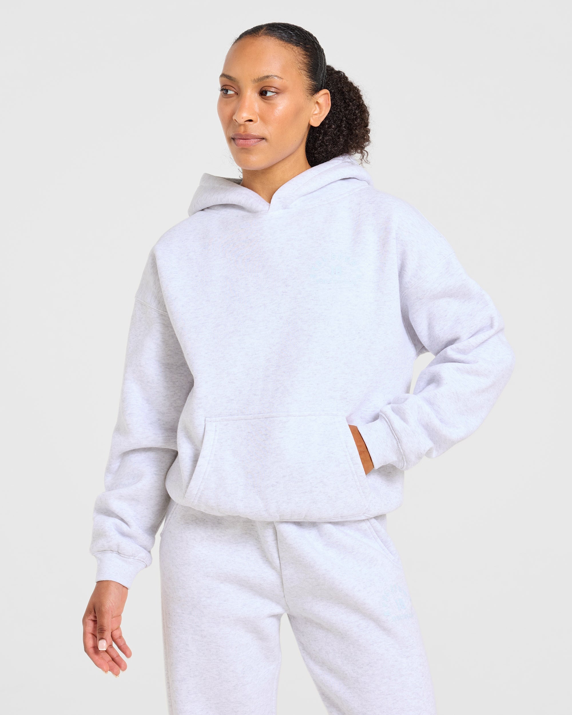 AYBL Sports 18 Oversized Hoodie - Heather Gris