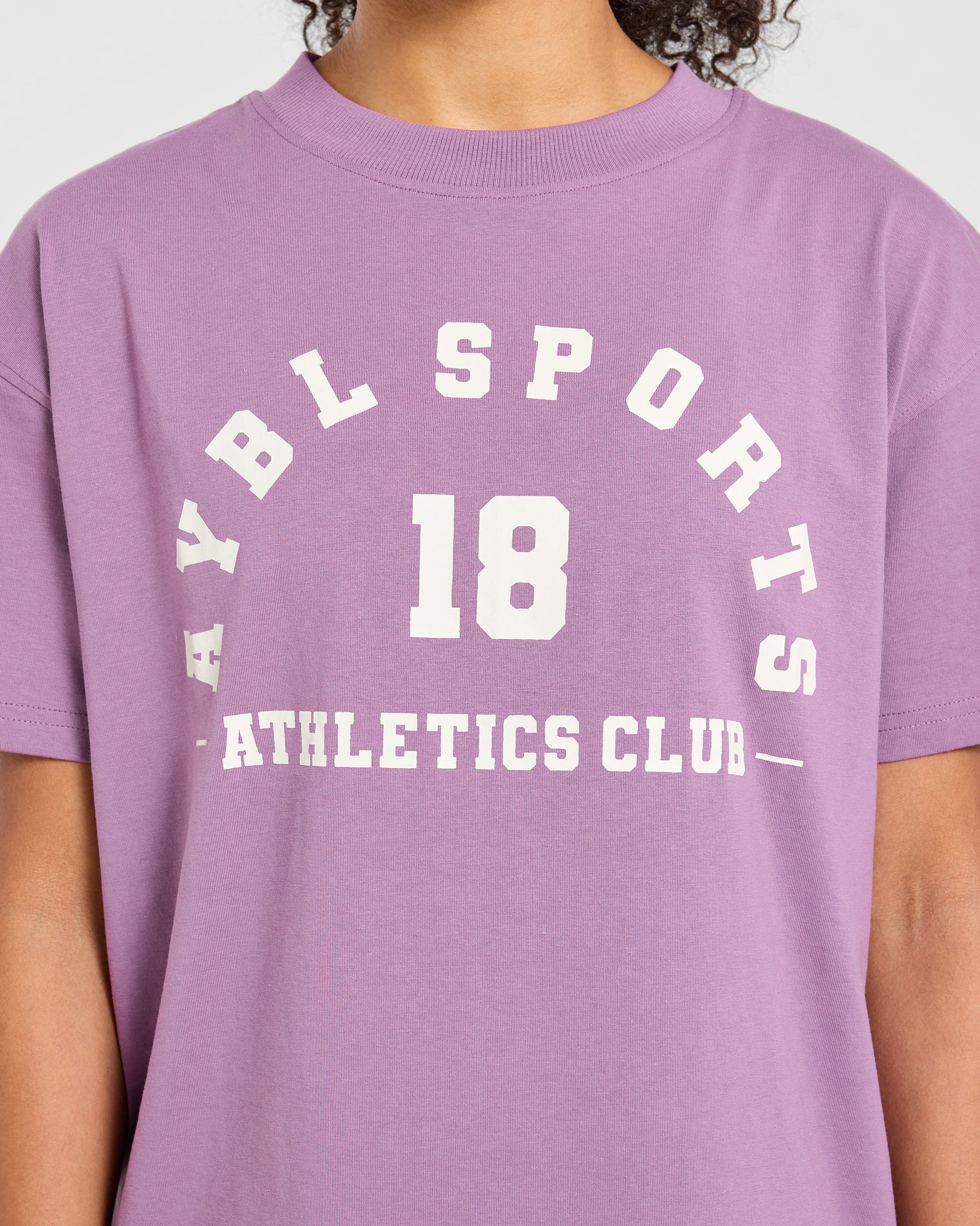 AYBL Sports 18 Oversized T Shirt - Mauve