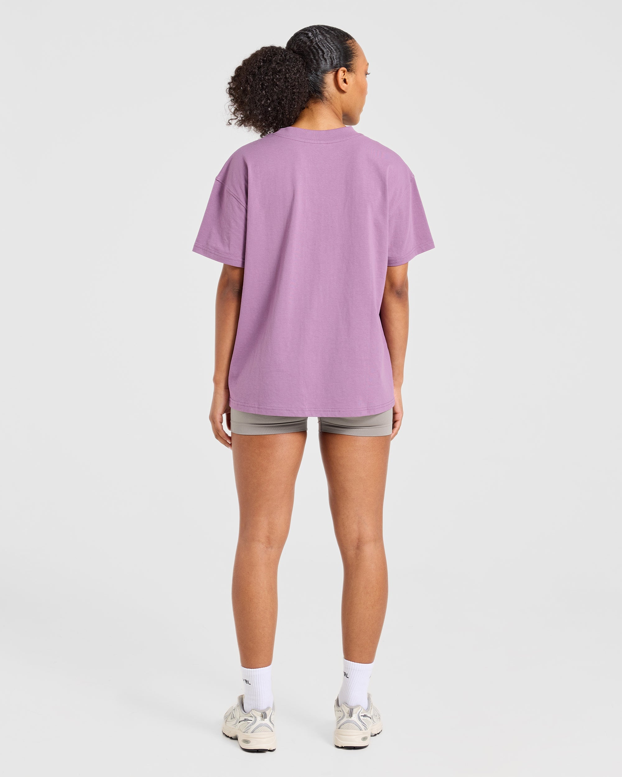 AYBL Sports 18 Oversized T Shirt - Mauve
