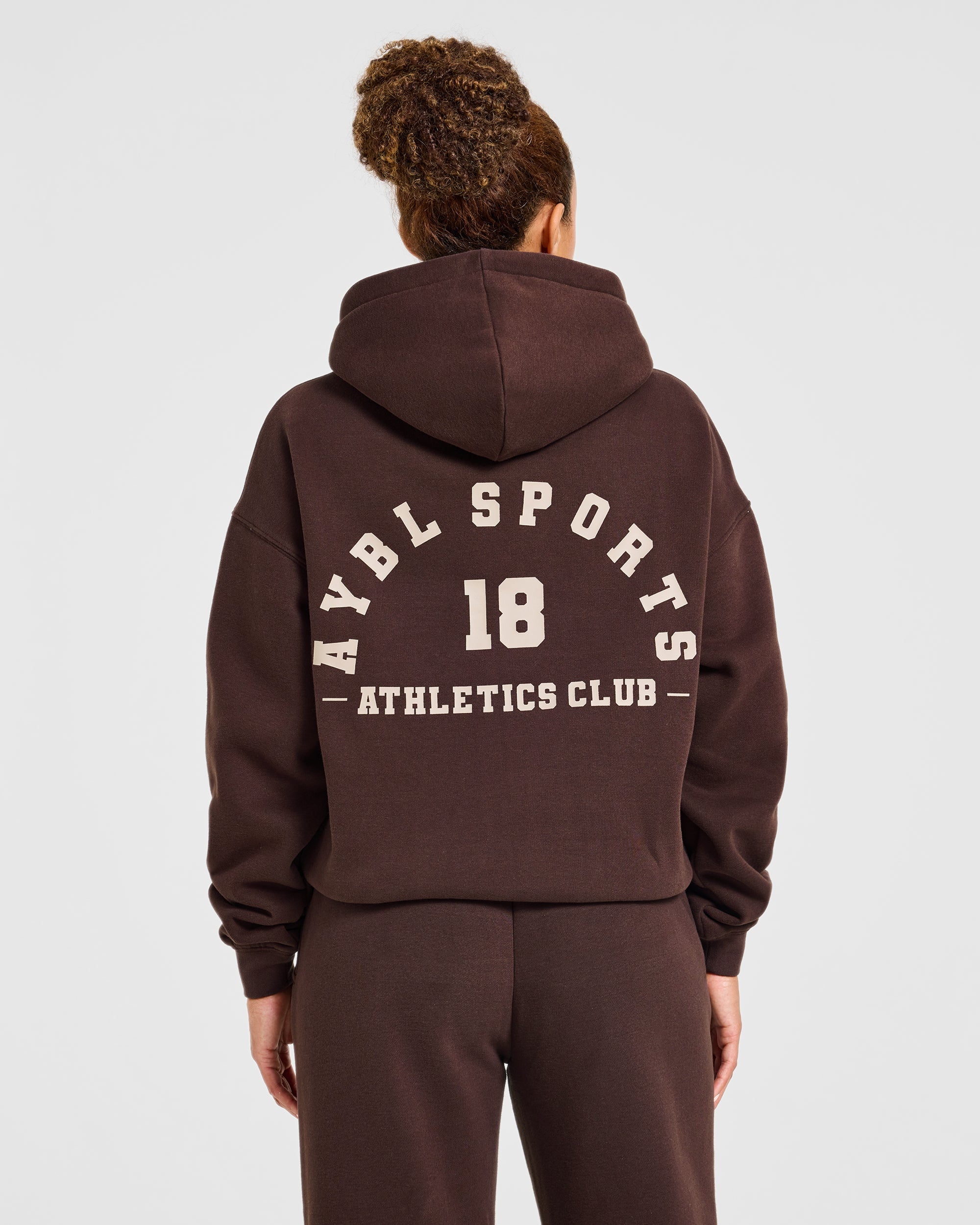 AYBL Sports 18 Oversized Hoodie - Cocoa Marron
