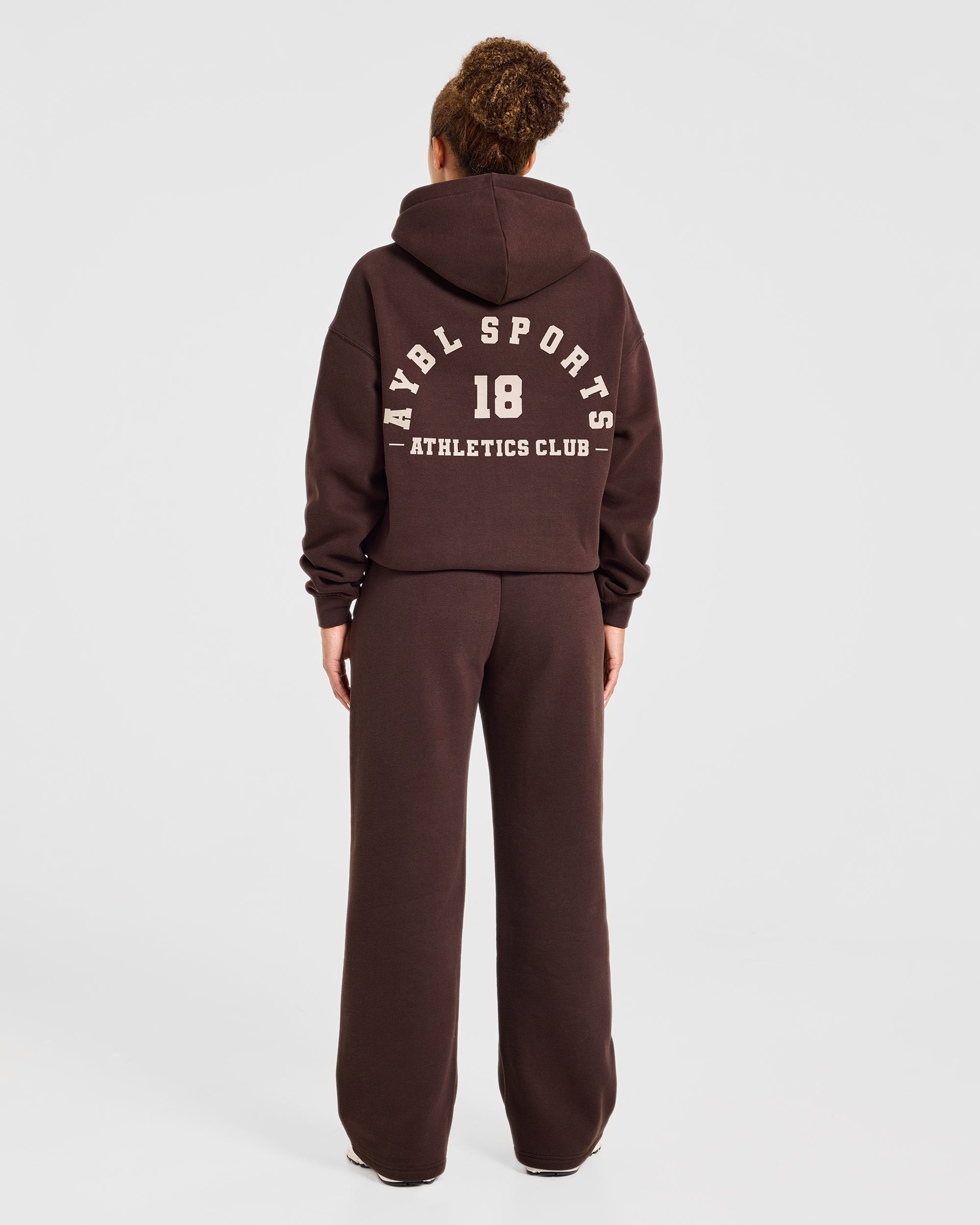 AYBL Sports 18 Oversized Hoodie - Cocoa Marron