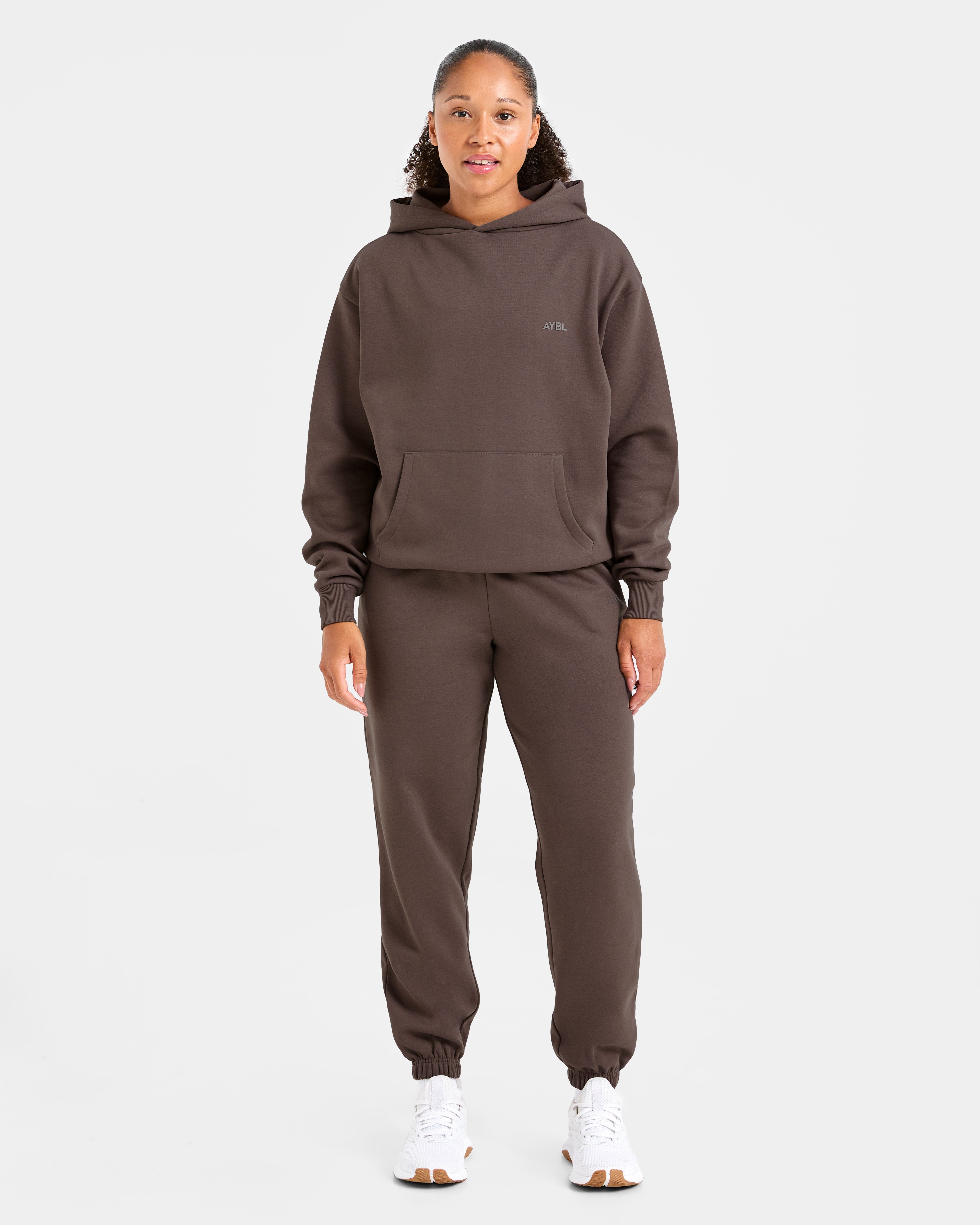 Lifestyle Oversized Joggers - Umber Marron