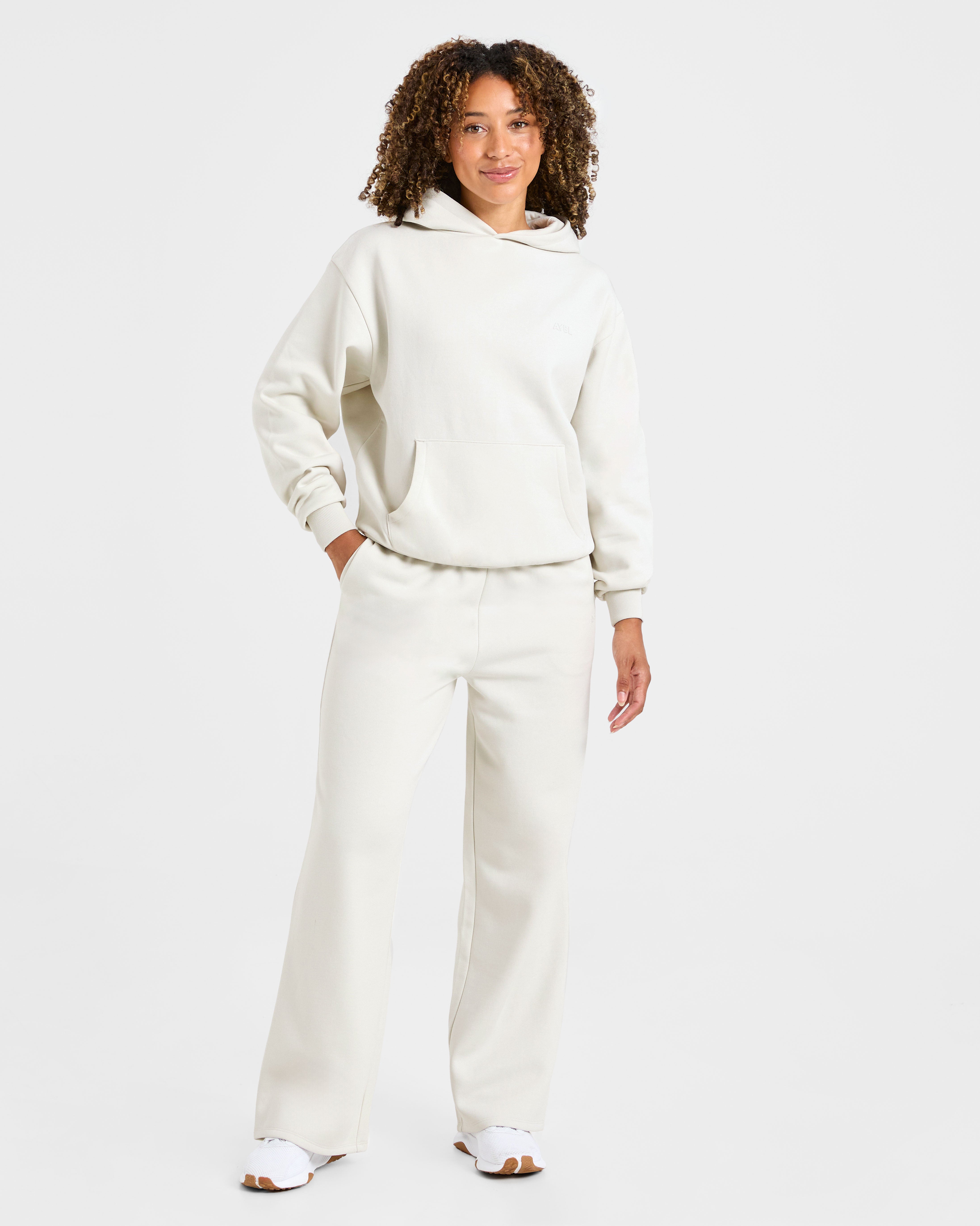 Lifestyle Oversized Hoodie - Off Blanc
