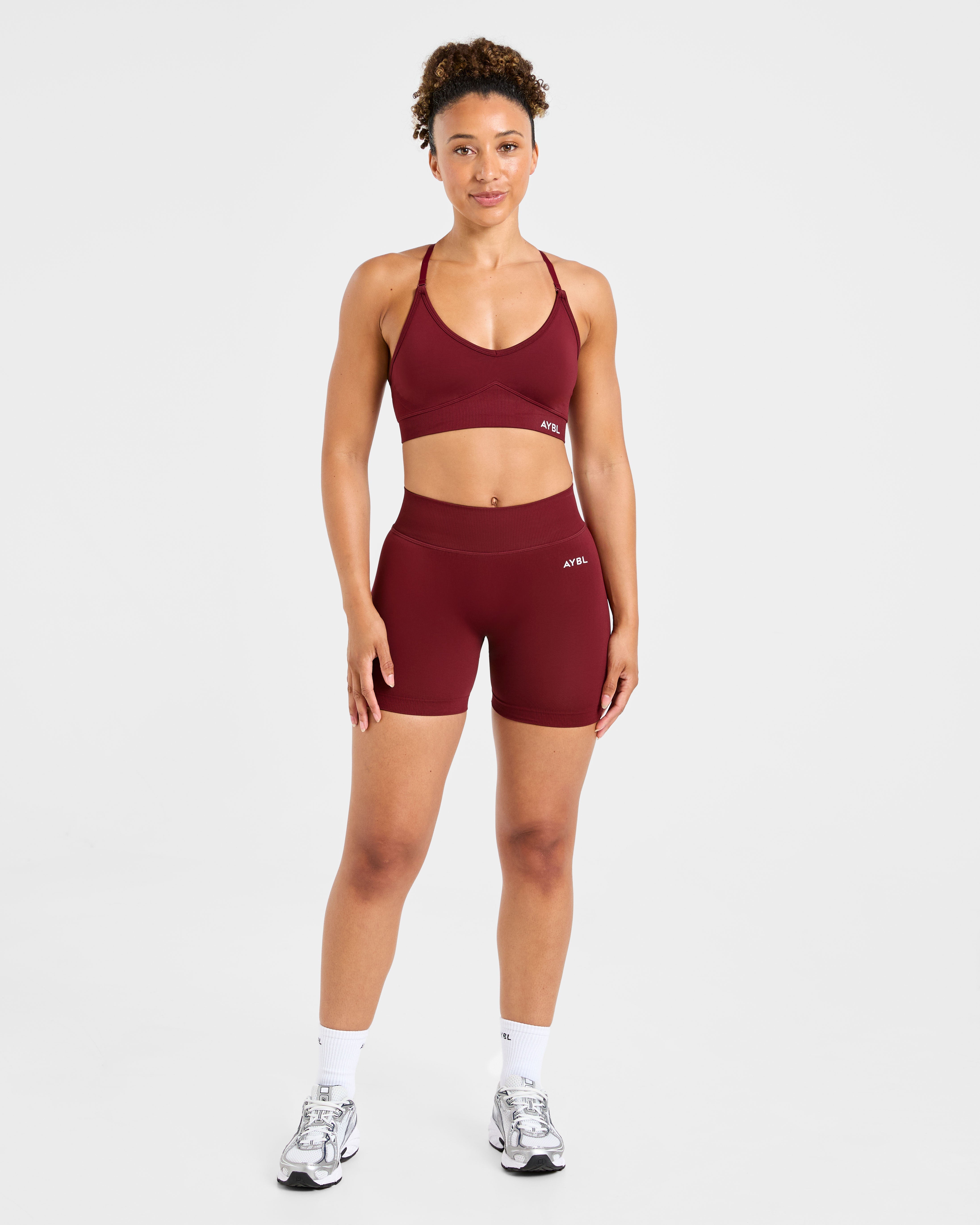 Adapt Seamless Shorts | 4.5" - Autumn Rouge