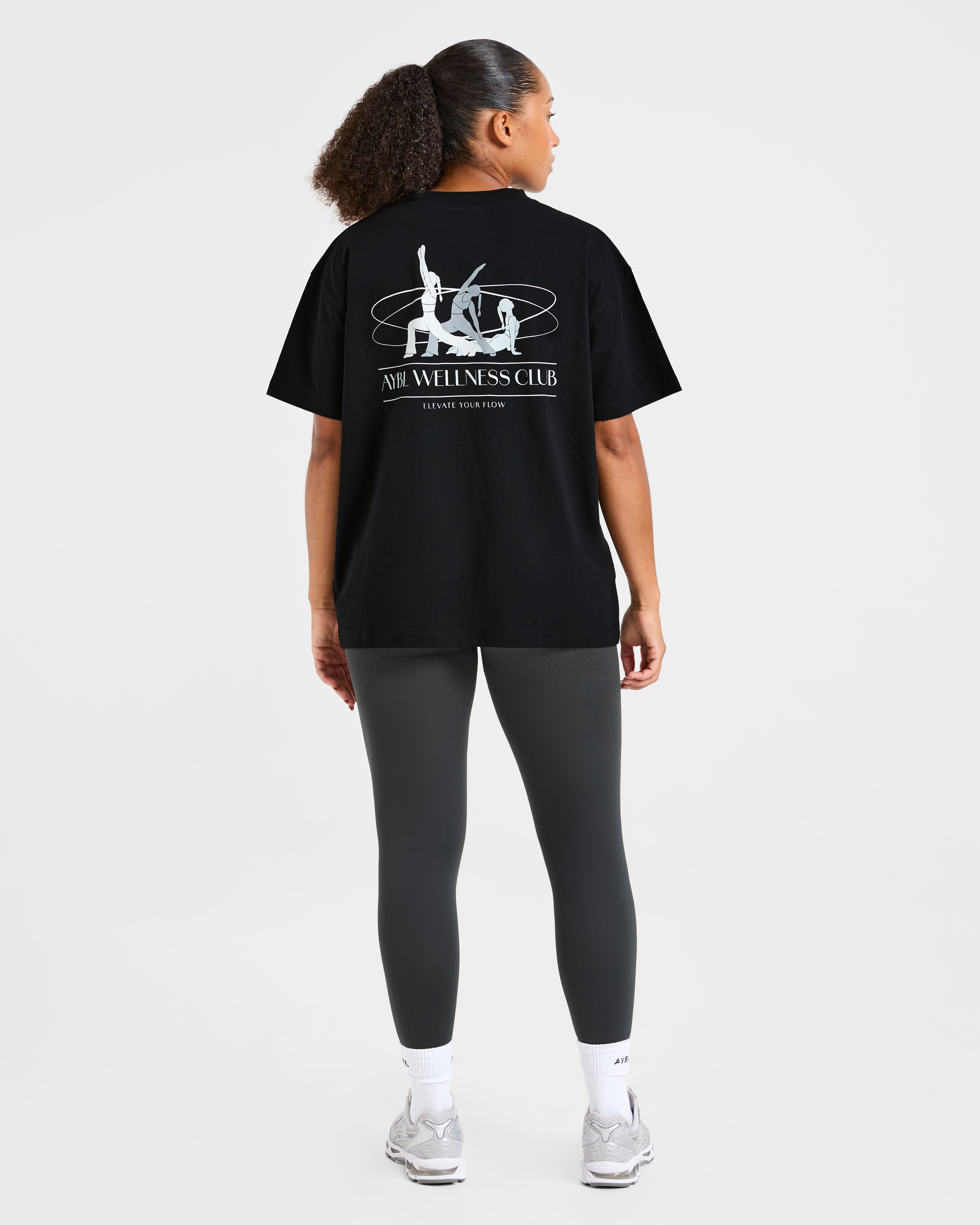 AYBL Wellness Oversized T Shirt - Noir