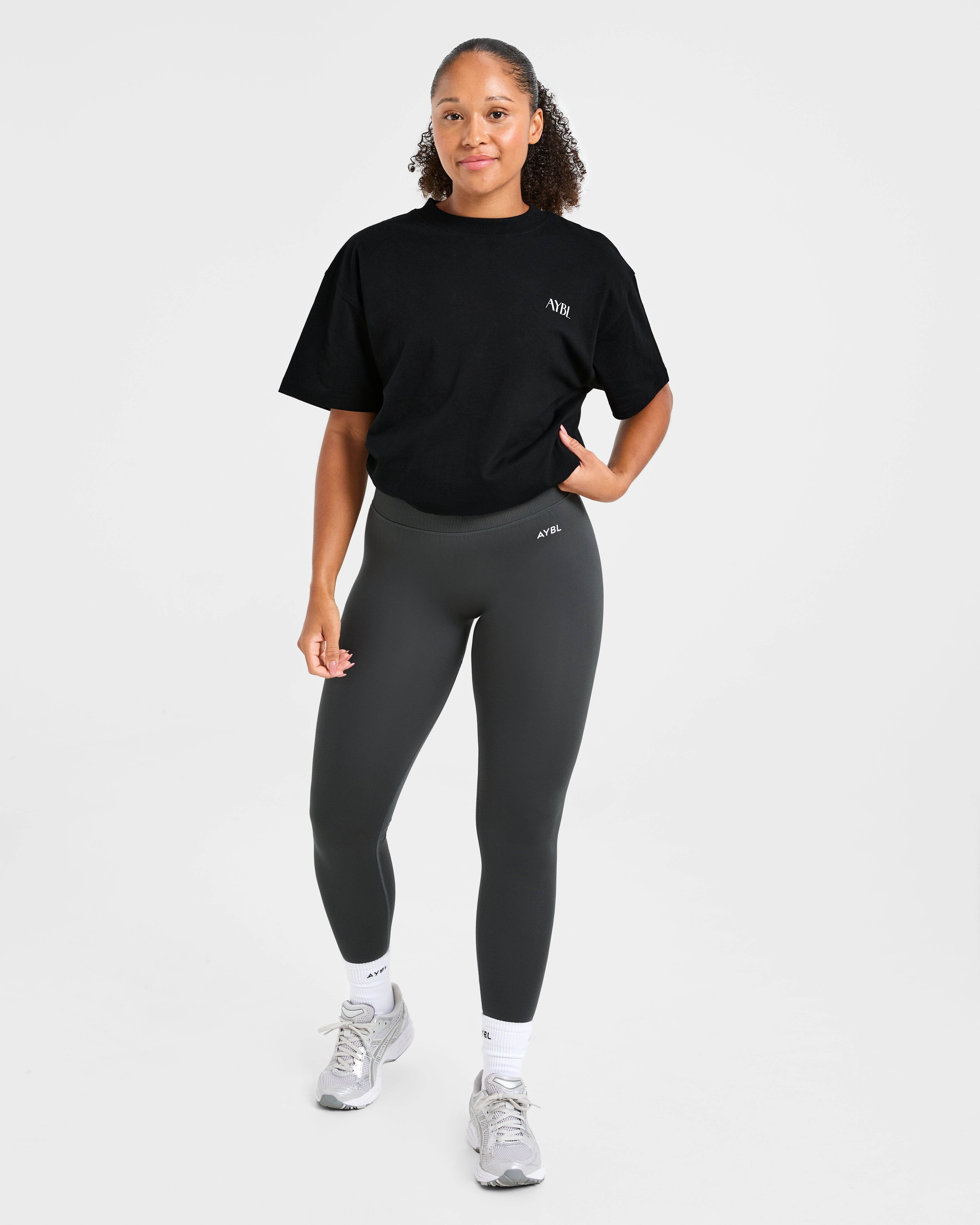 AYBL Wellness Oversized T Shirt - Noir