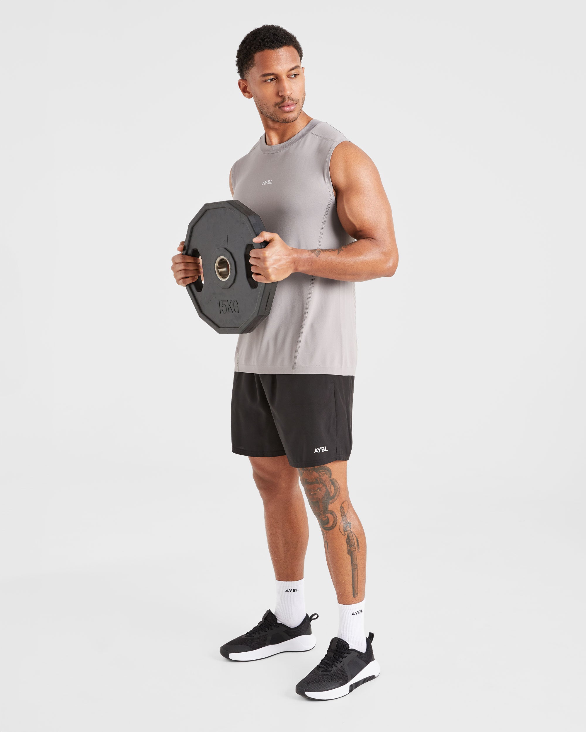 Attain Seamless Vest - Woodland Fog