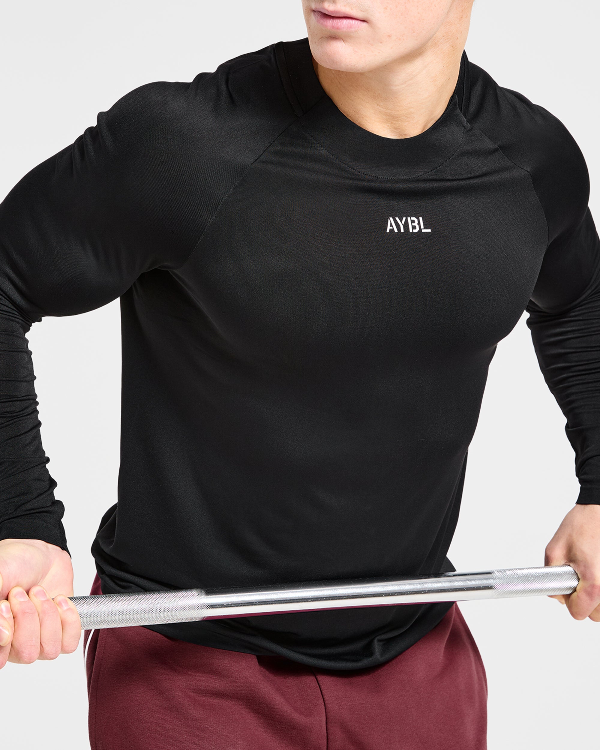 Cam Kissel x Seamless Long Sleeve - Noir