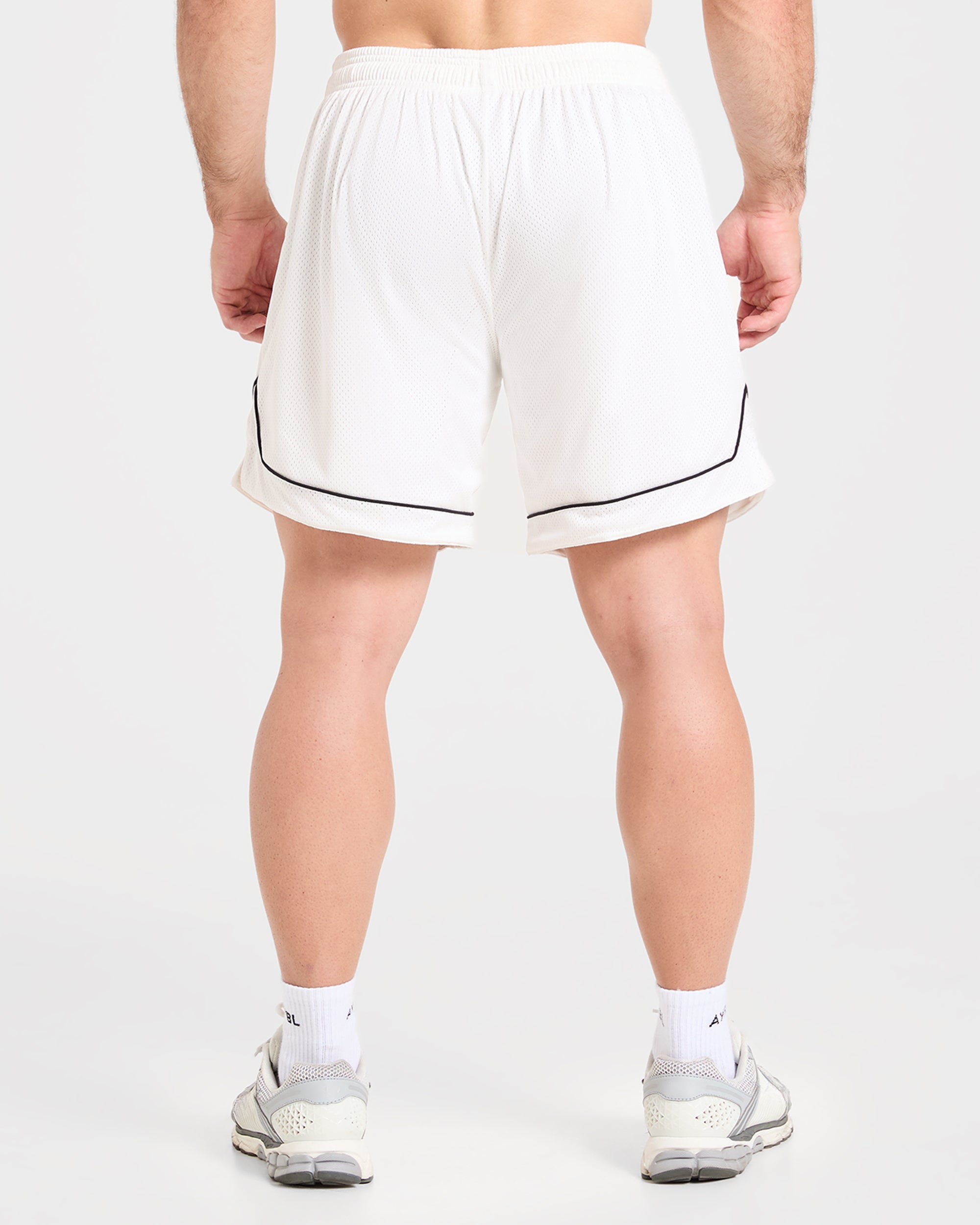 Cam Kissel x Mesh Shorts - Off Blanc