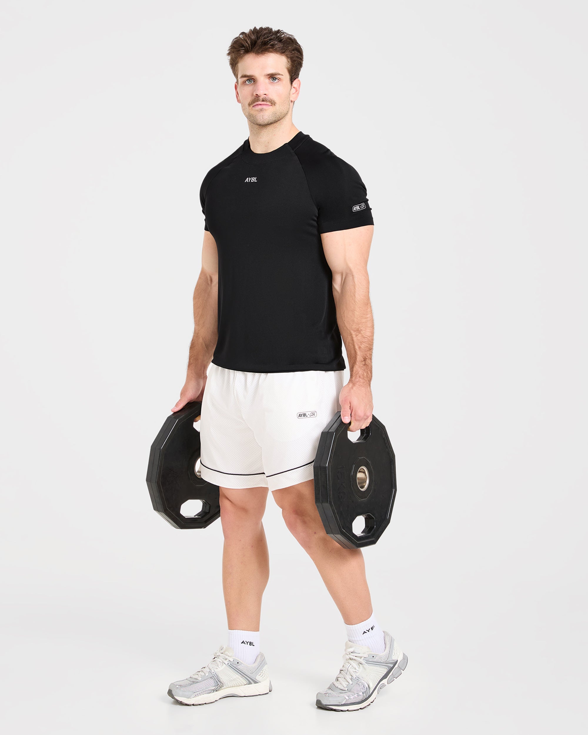 Cam Kissel x Mesh Shorts - Off Blanc