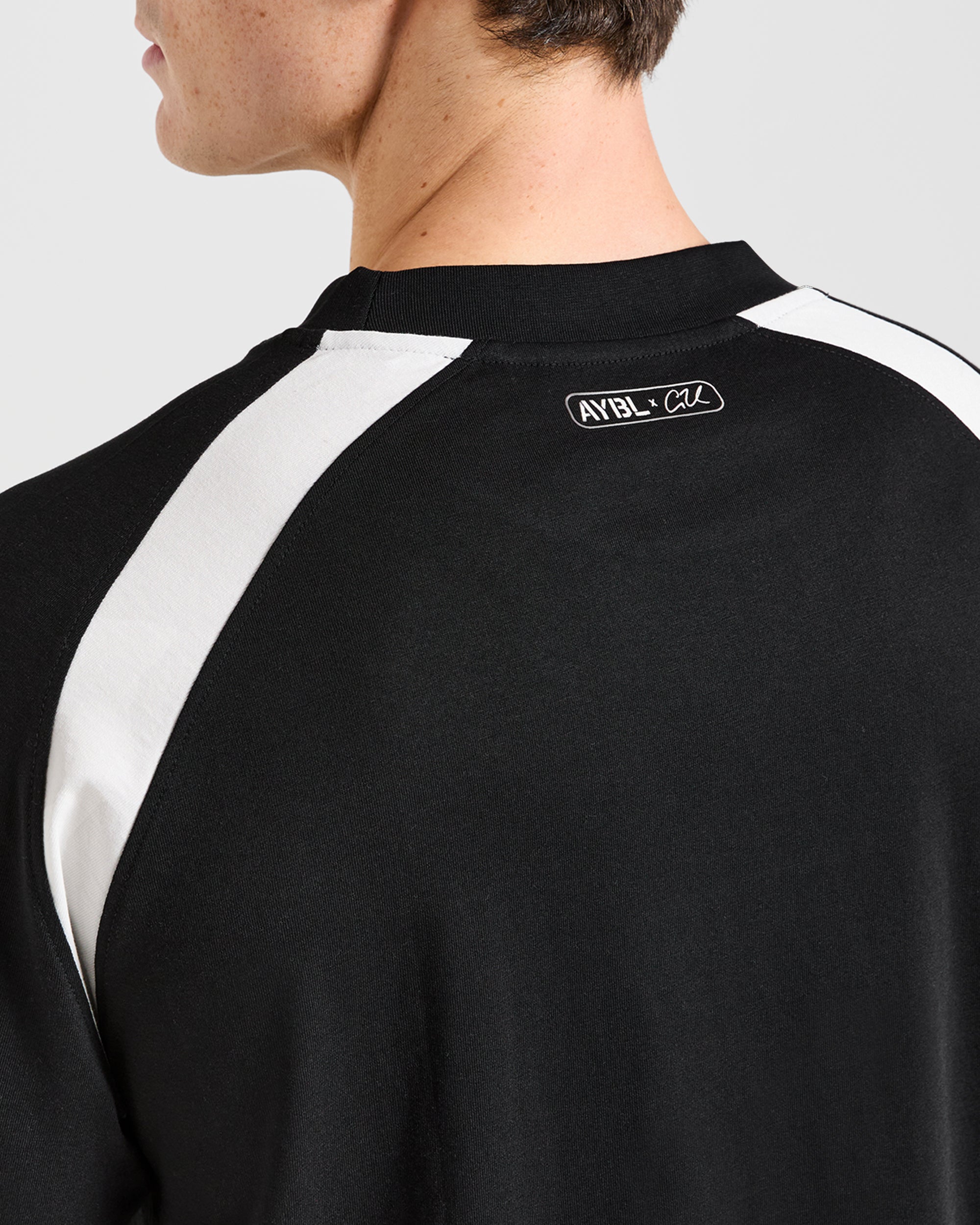 Cam Kissel x Contrast Oversized T Shirt - Noir