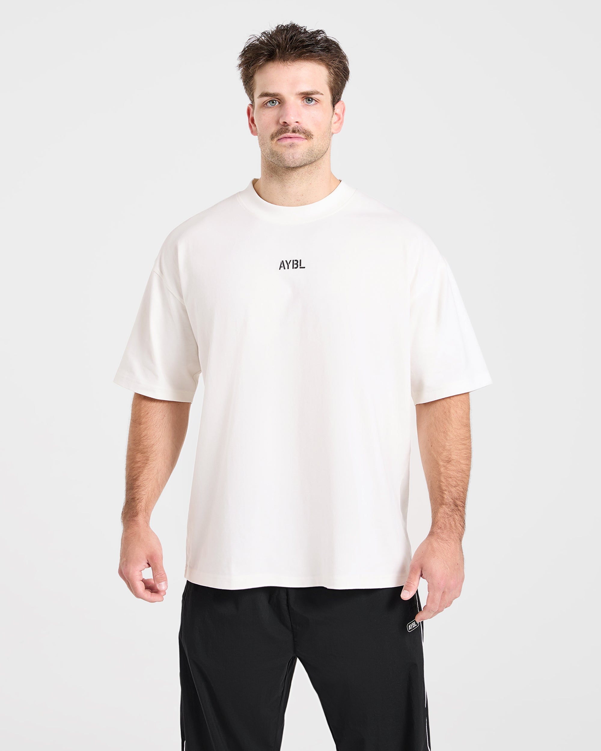 Cam Kissel x Graphic Oversized T Shirt - Off Blanc