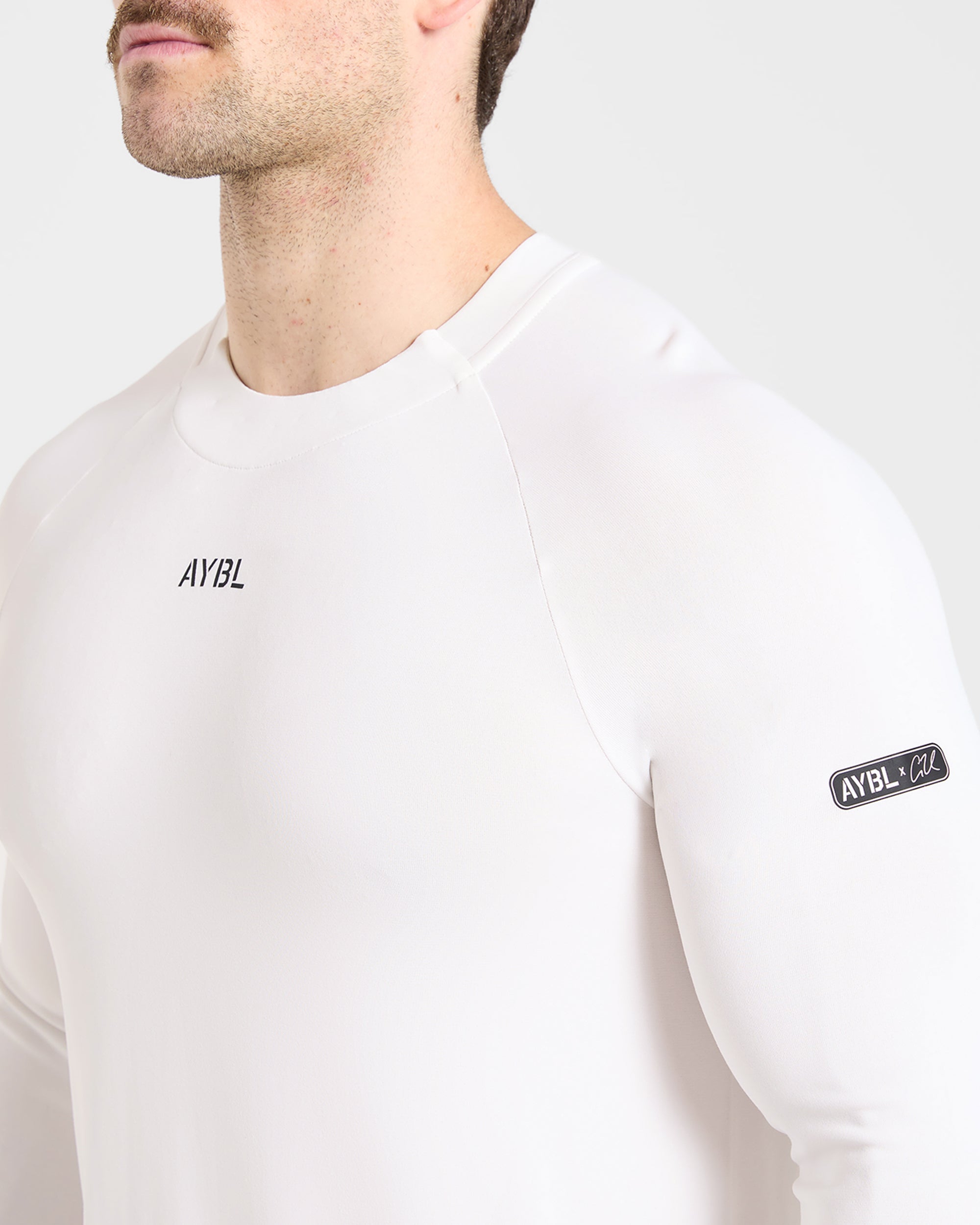 Cam Kissel x Seamless Long Sleeve - Off Blanc