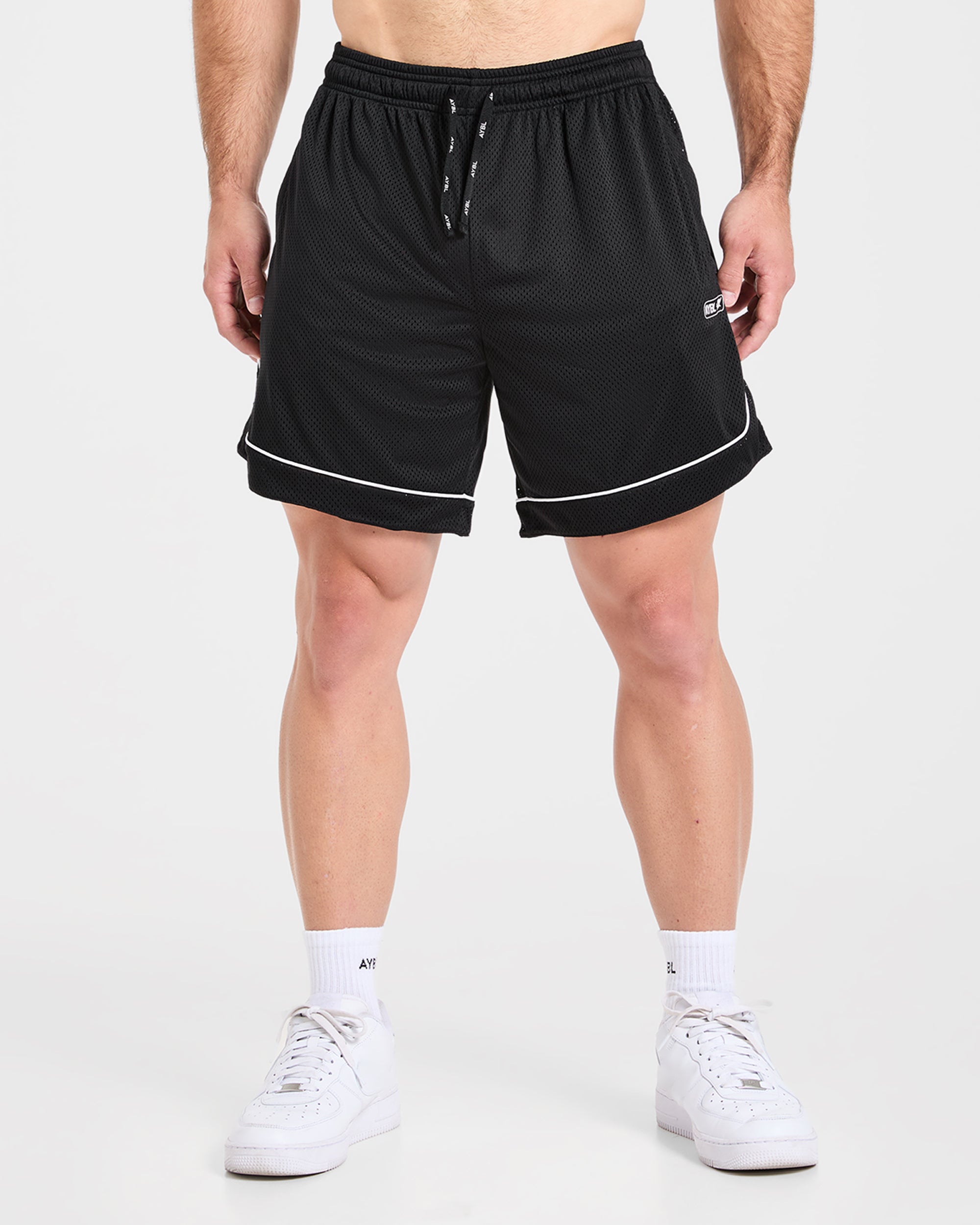 Cam Kissel x Mesh Shorts - Noir