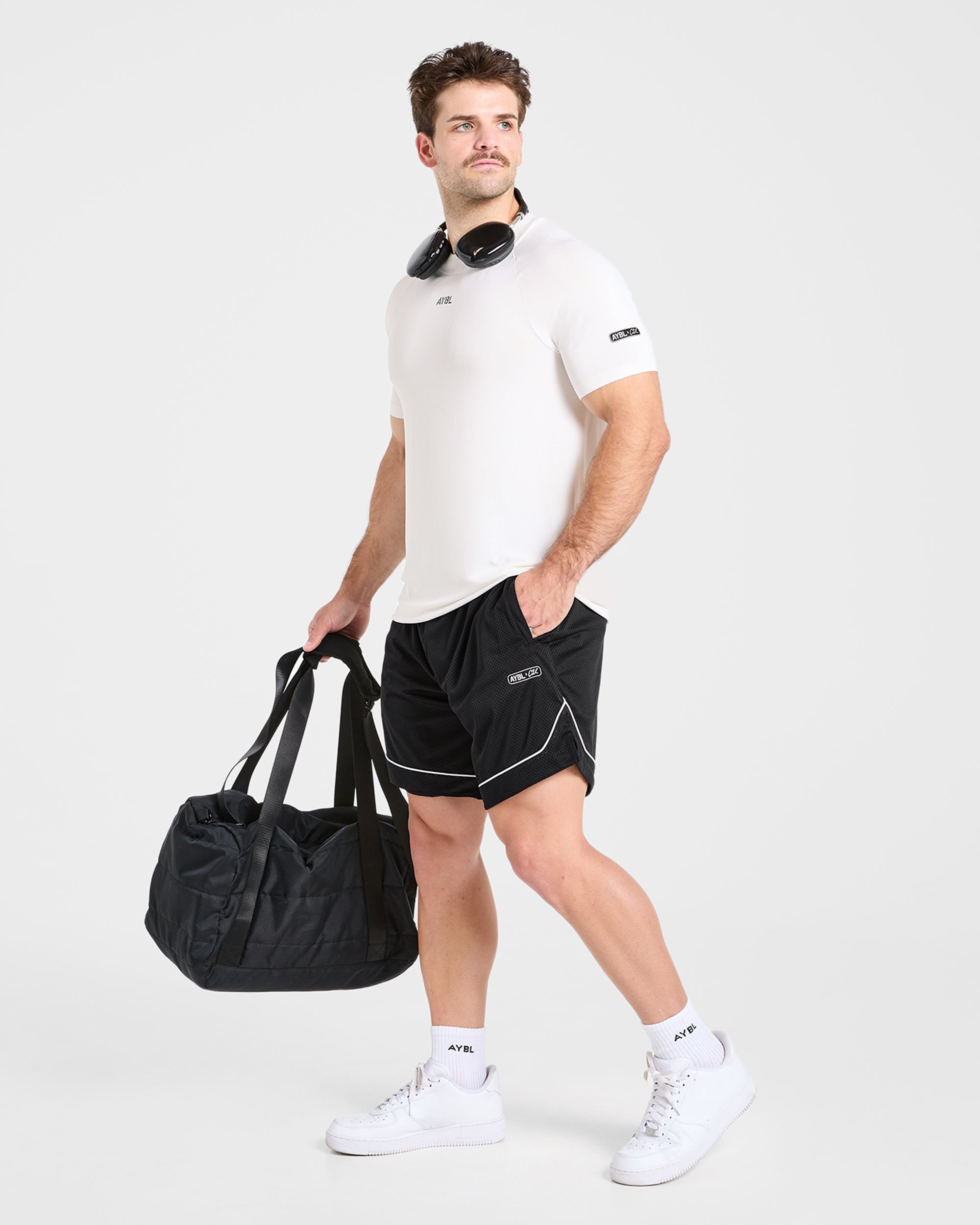 Cam Kissel x Mesh Shorts - Noir