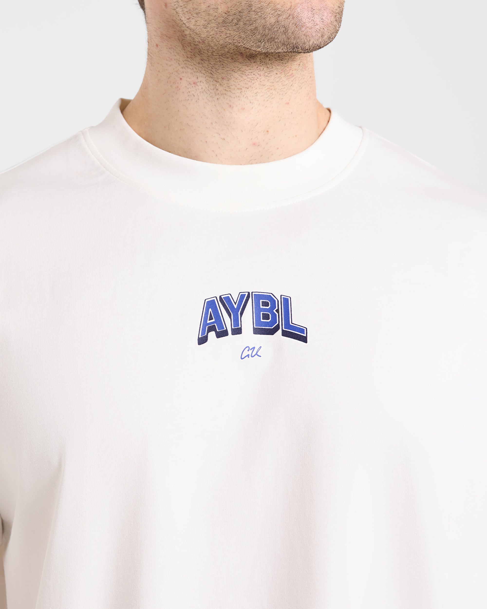 Cam Kissel x Refuse to Blend in Oversized T Shirt - Off Blanc