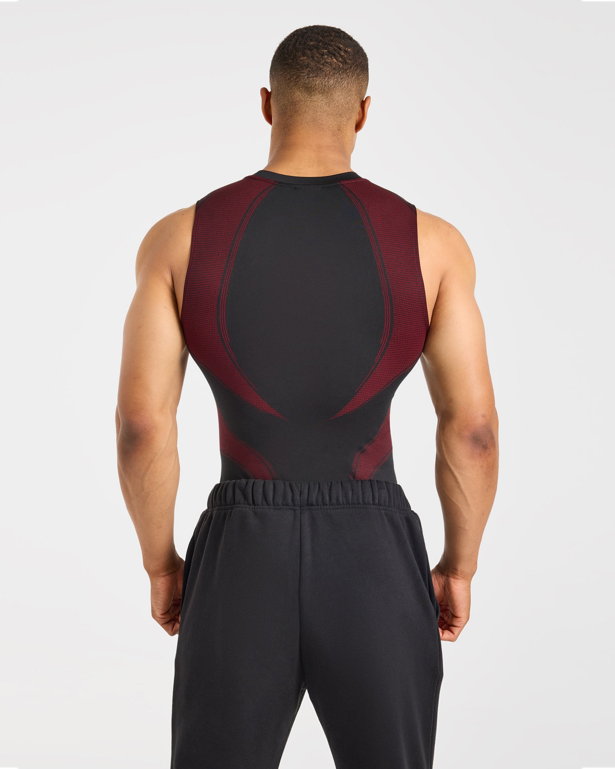 Charge Seamless Tank - Noir/Rouge