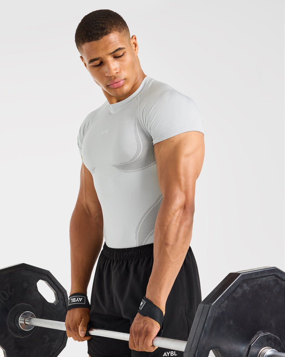 Charge Seamless T Shirt - Light Gris
