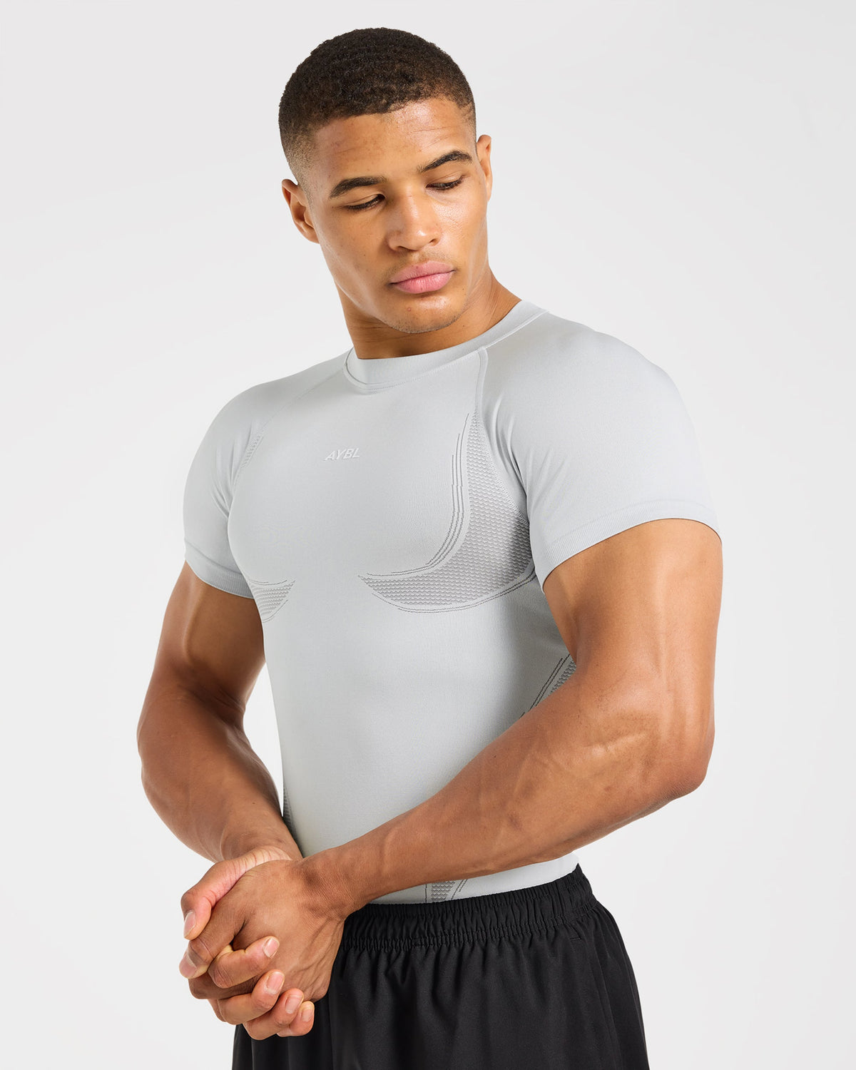Charge Seamless T Shirt - Light Gris