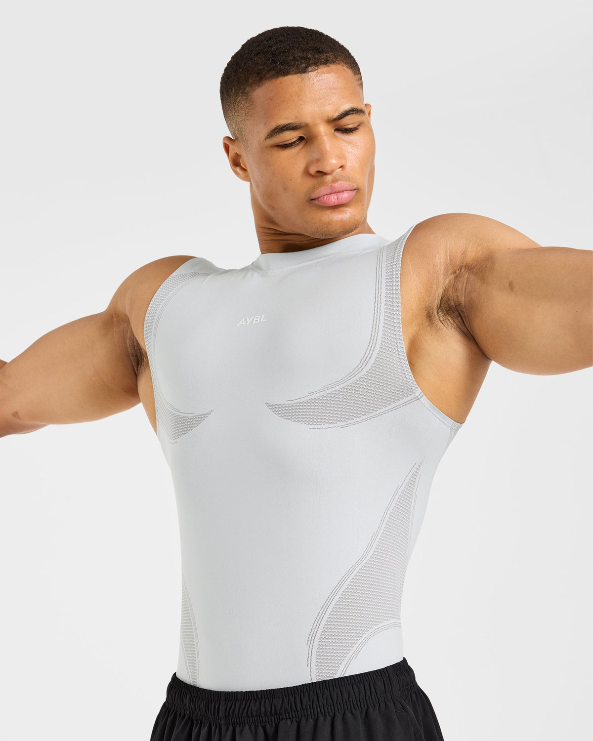 Charge Seamless Tank - Light Gris