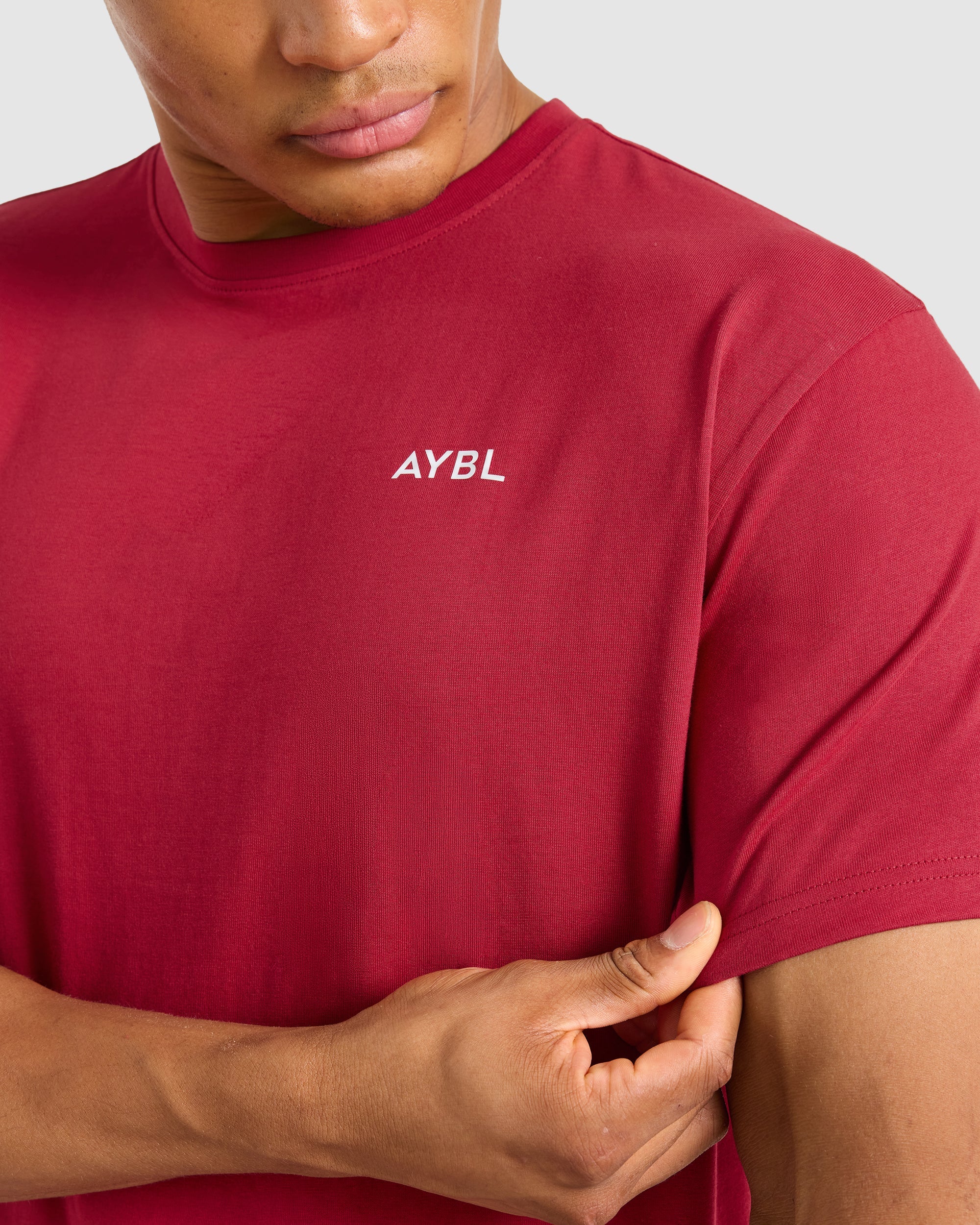 Essential T Shirt - Vintage Rouge