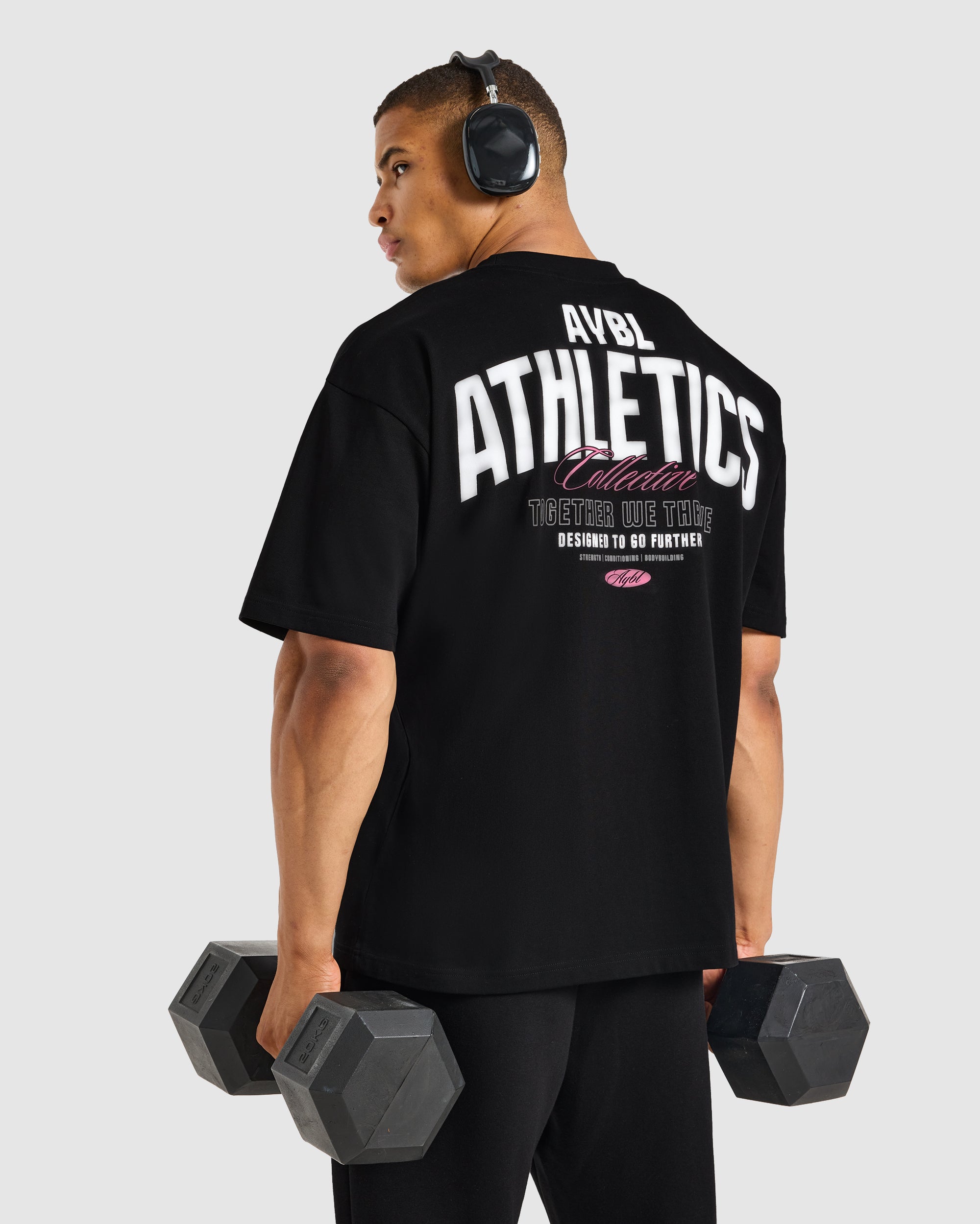Script Collective Oversized T Shirt - Noir