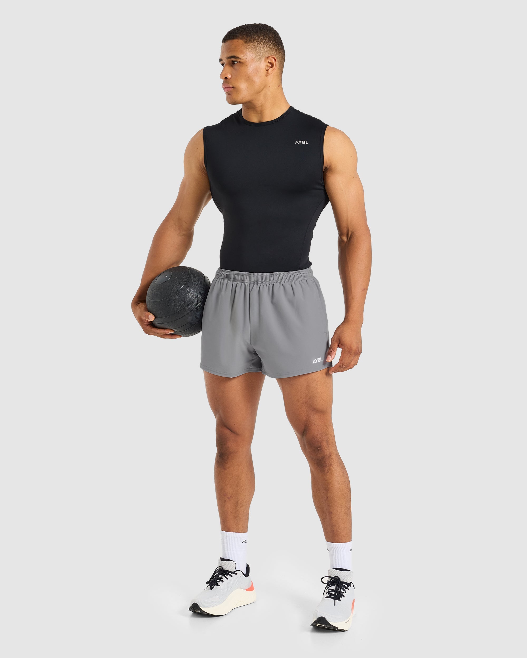 Core 3" Shorts - Gris
