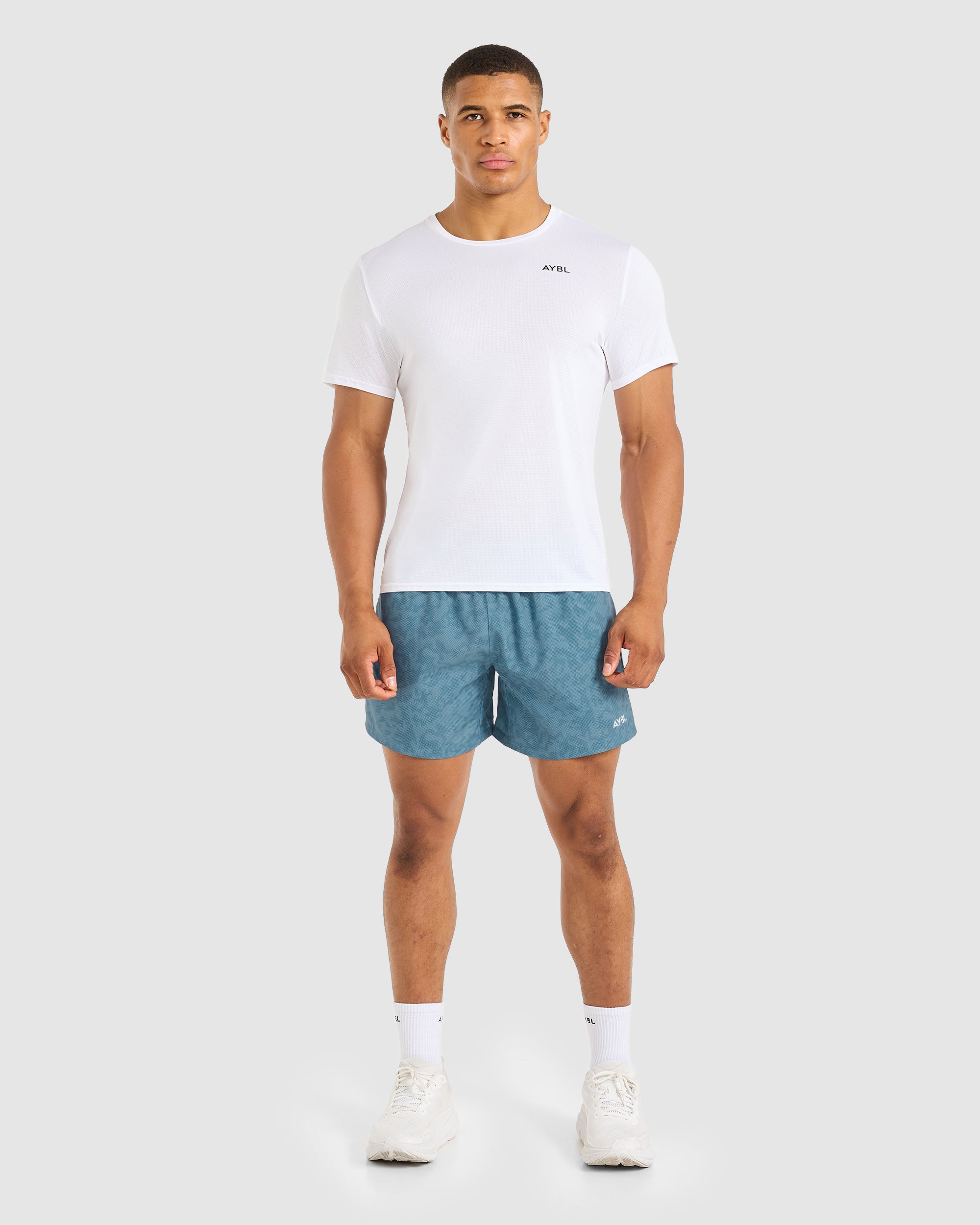 Core 5" Shorts - Bleu Camo