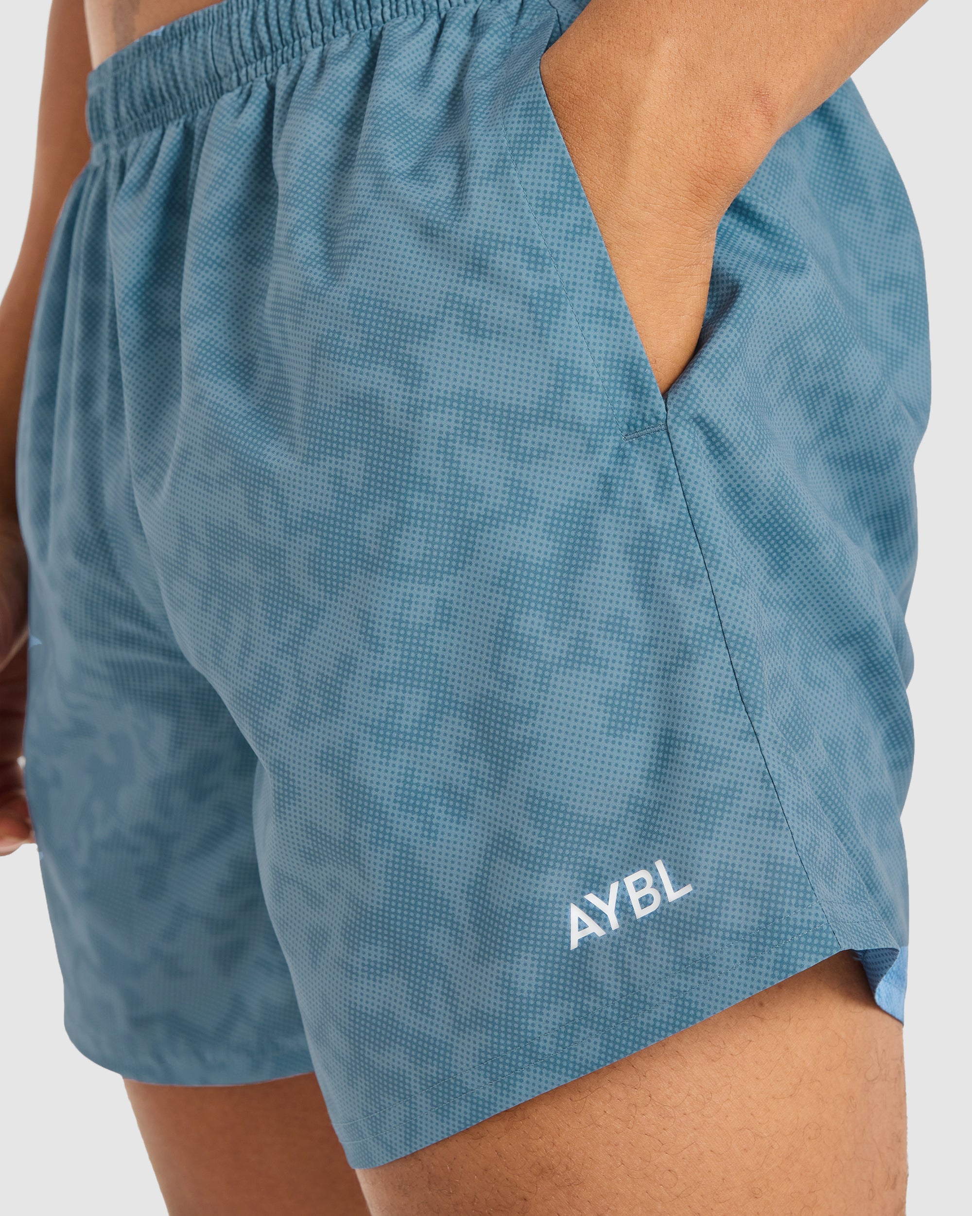 Core 5" Shorts - Bleu Camo