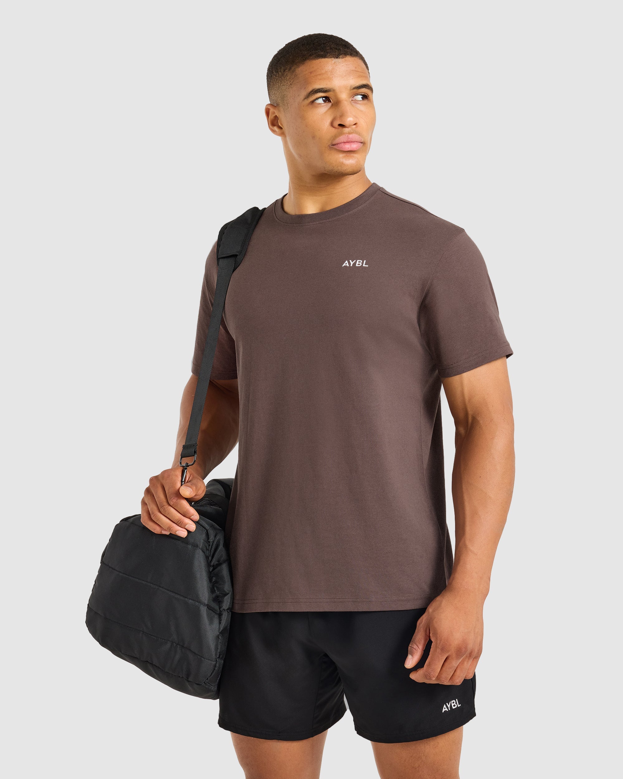 Essential T Shirt - Deep Marron