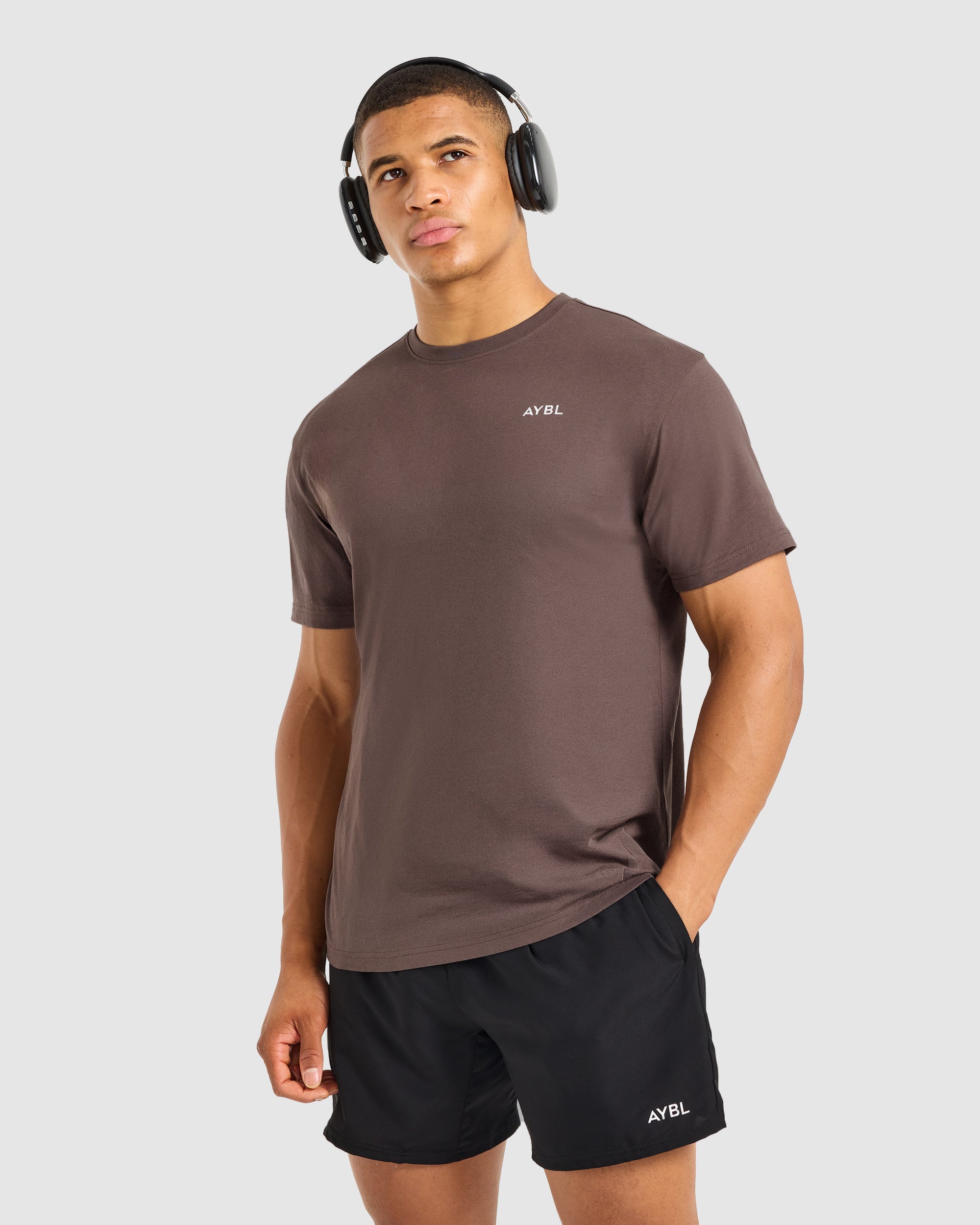 Essential T Shirt - Deep Marron