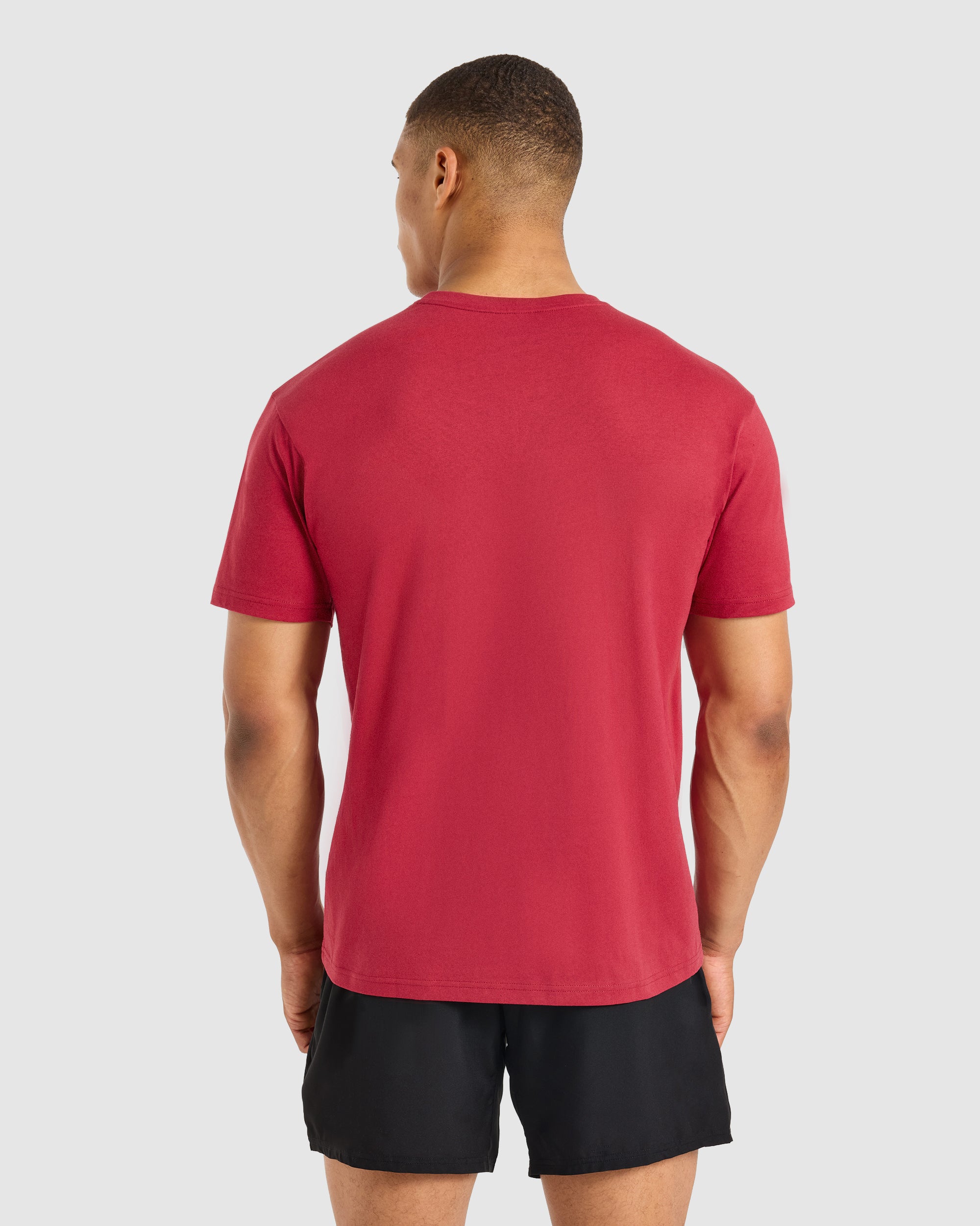 Essential T Shirt - Vintage Rouge