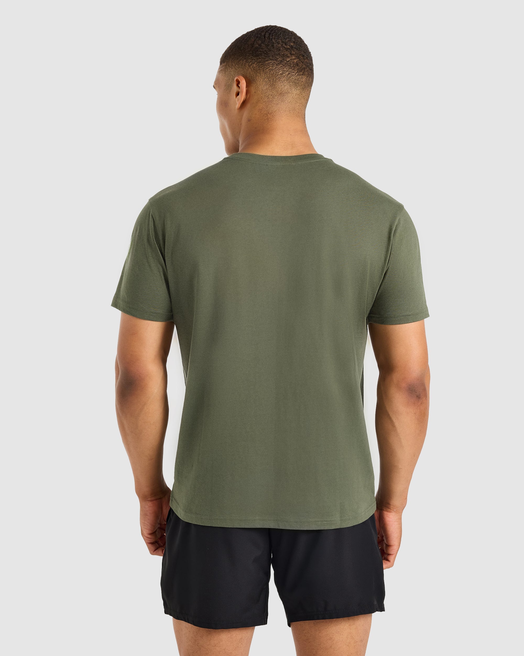 Essential T Shirt - Army Vert