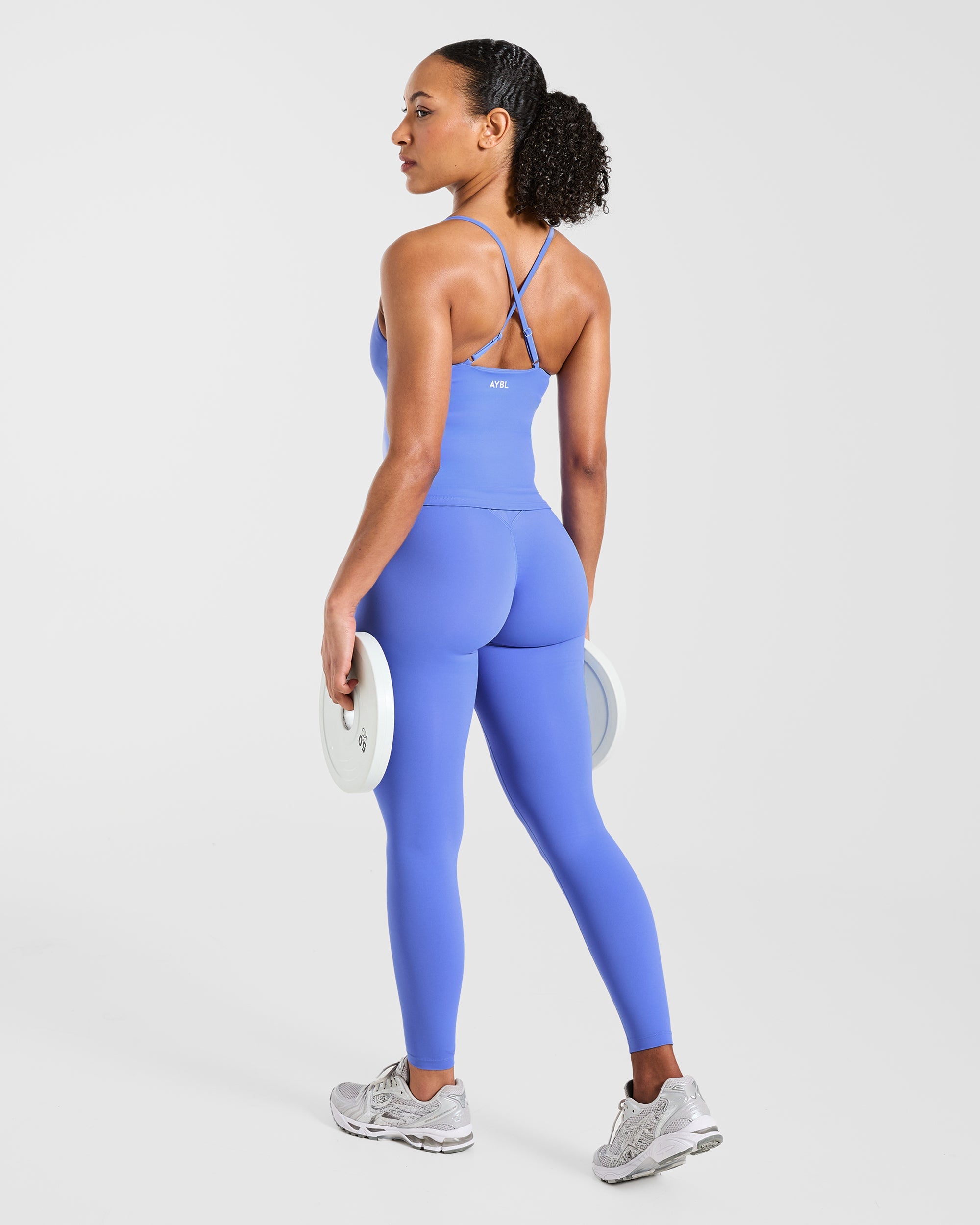 Physique Tank Top - Cornflower Violet