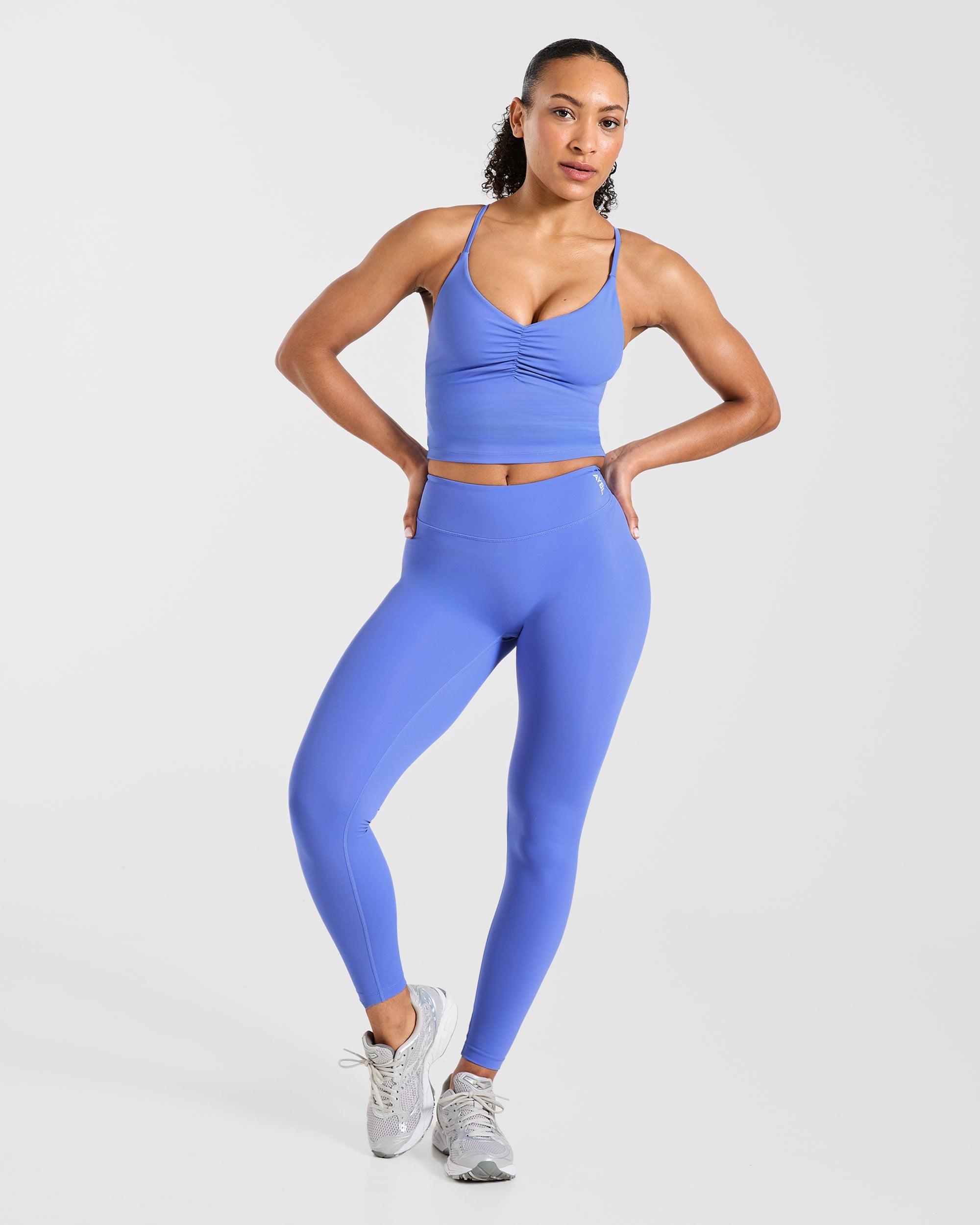 Physique Leggings - Cornflower Violet