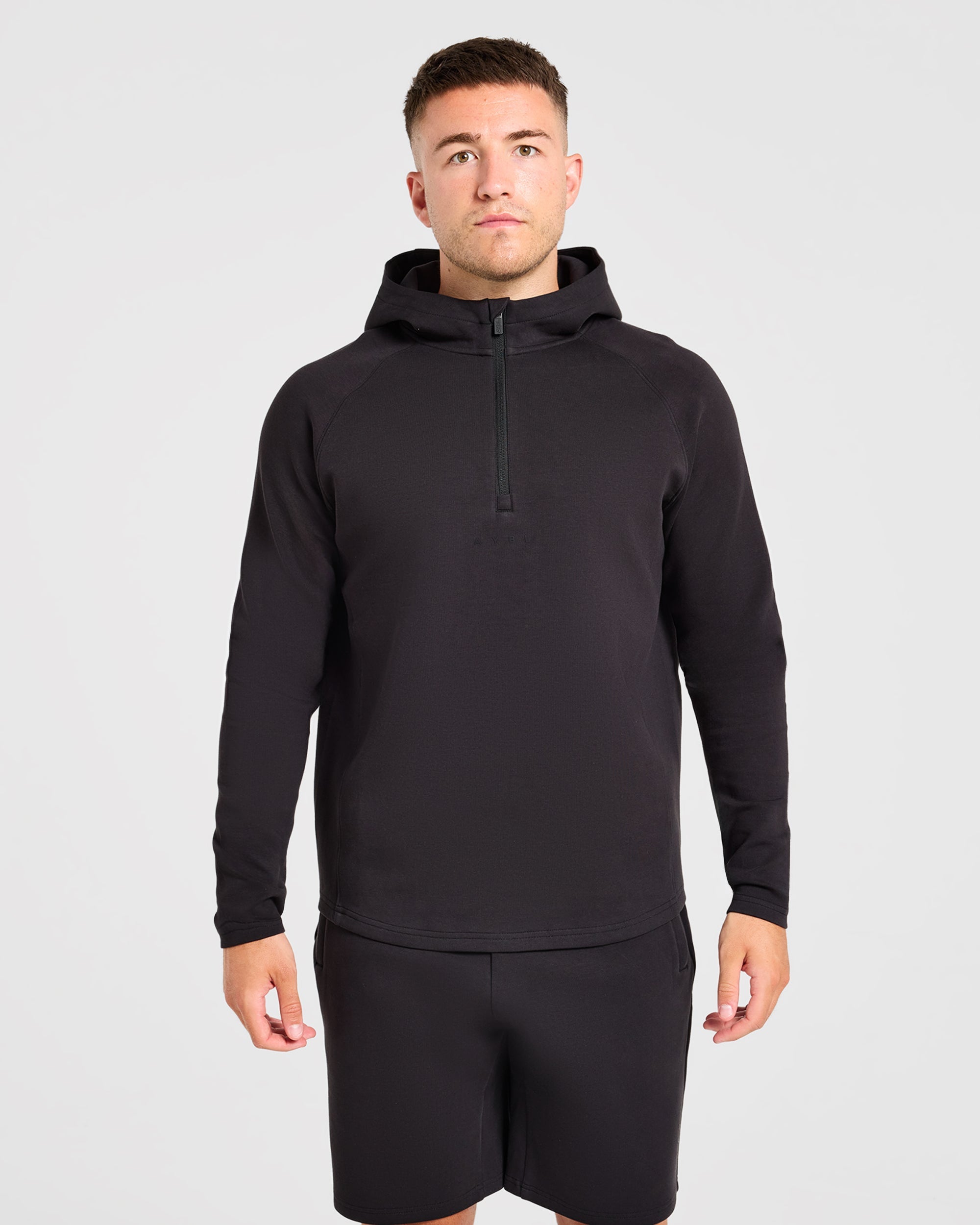 Reinforce Performance 1/2 Zip Pullover - Noir