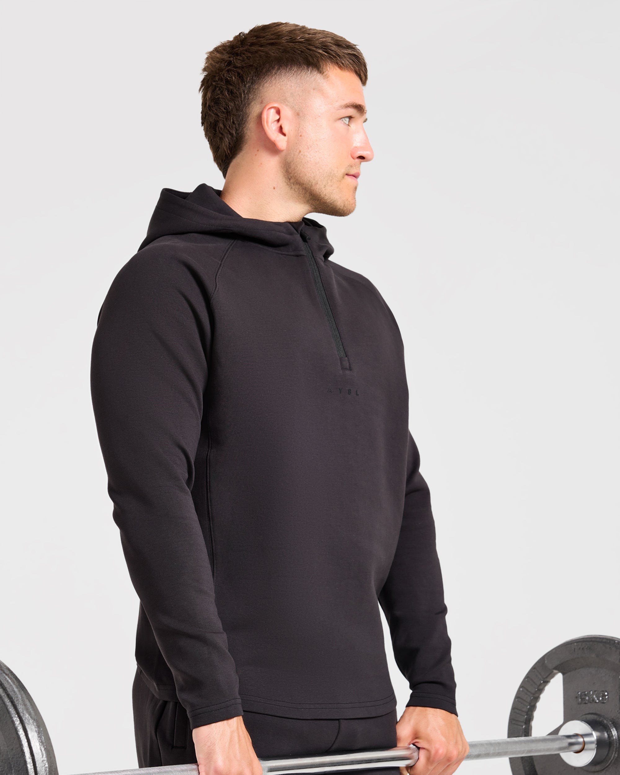 Reinforce Performance 1/2 Zip Pullover - Noir