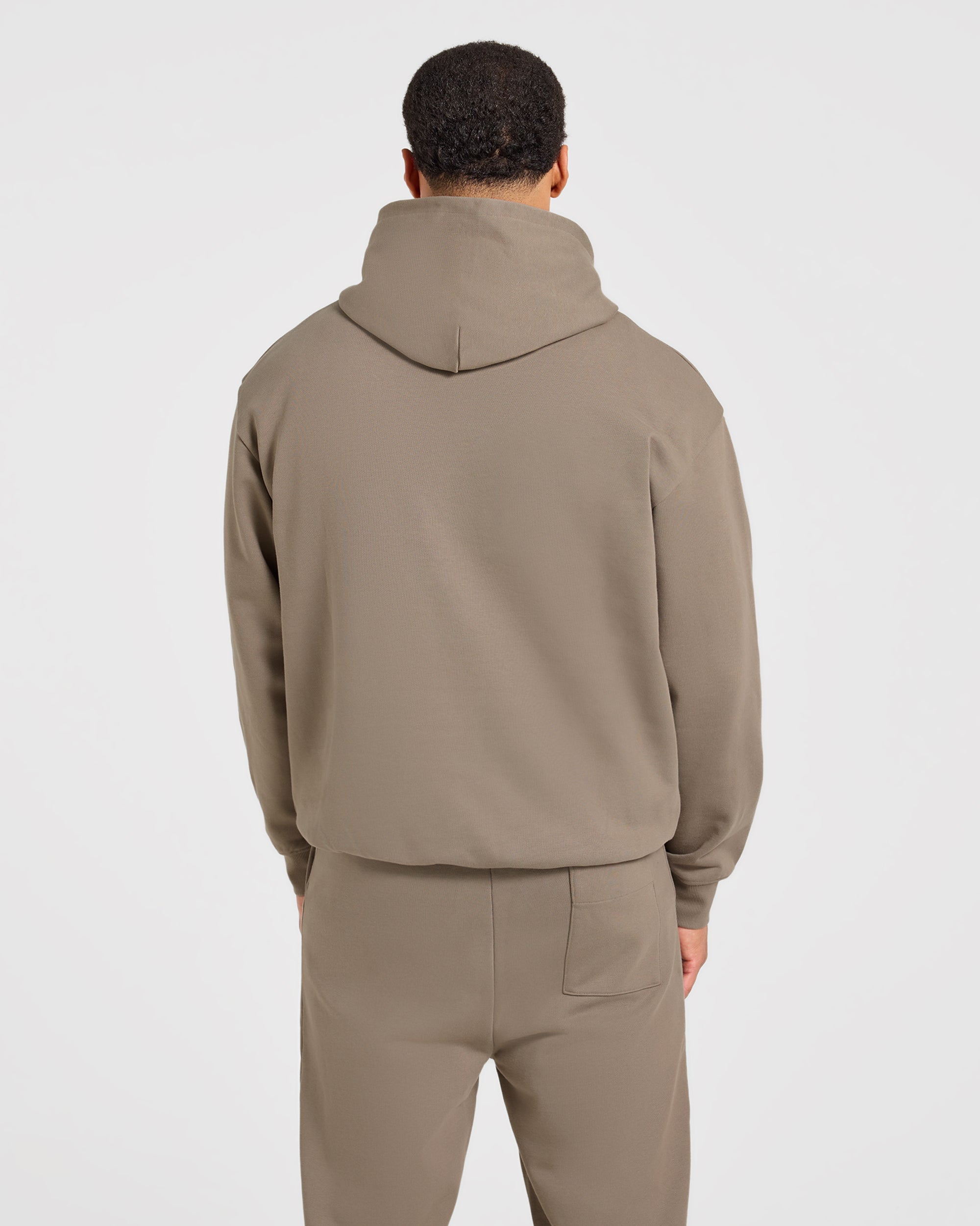 Effortless Oversized Hoodie - Deep Ecru