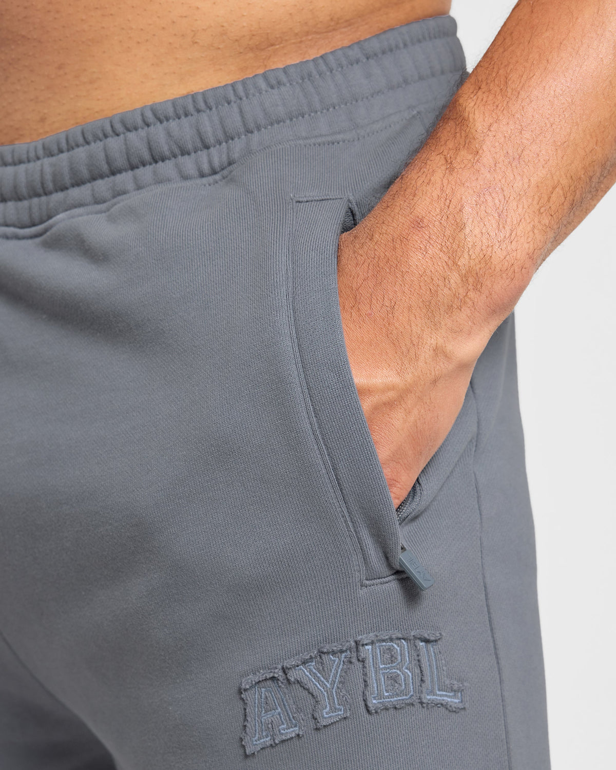 Effortless Oversized Straight Leg Joggers - Deep Slate