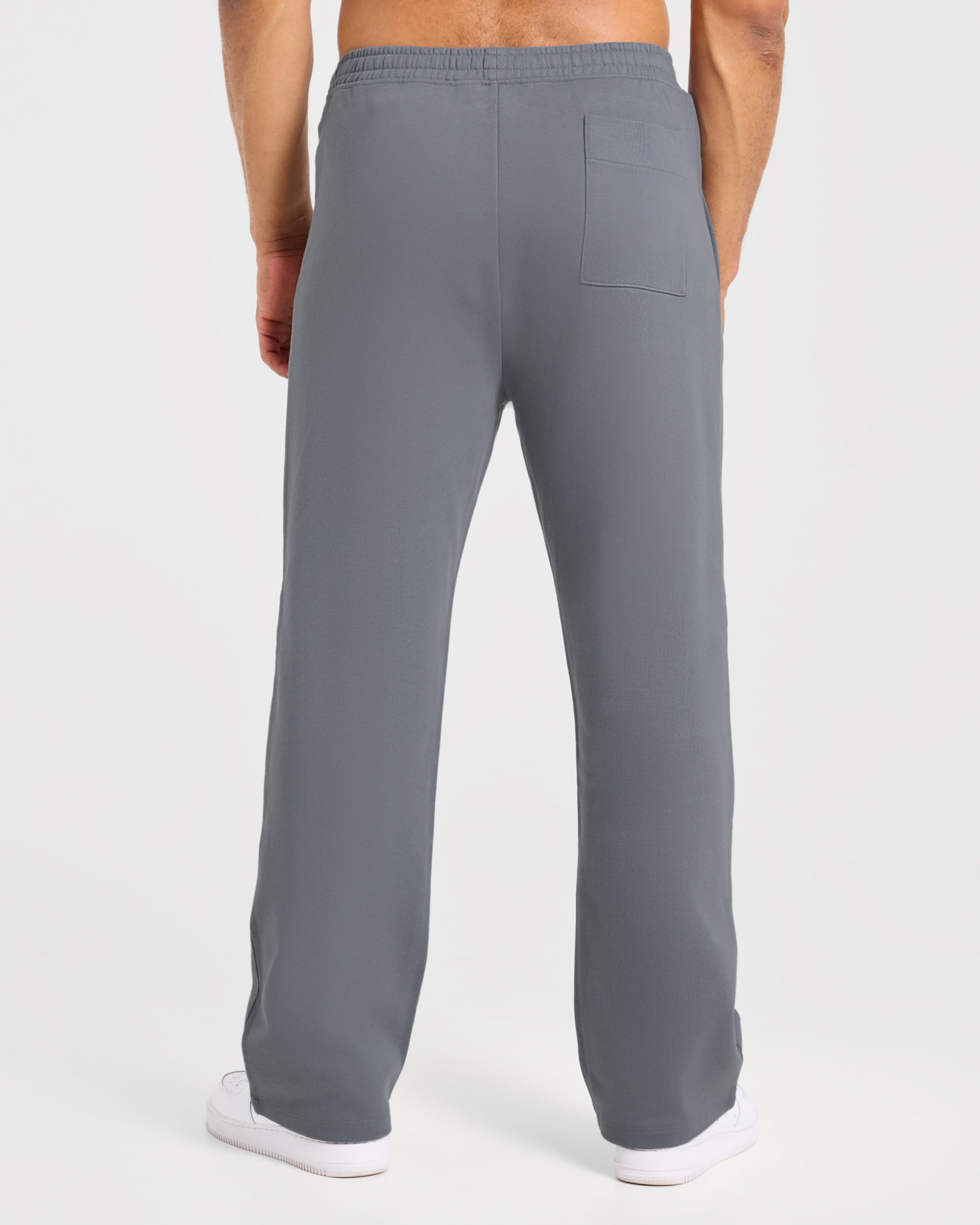 Effortless Oversized Straight Leg Joggers - Deep Slate