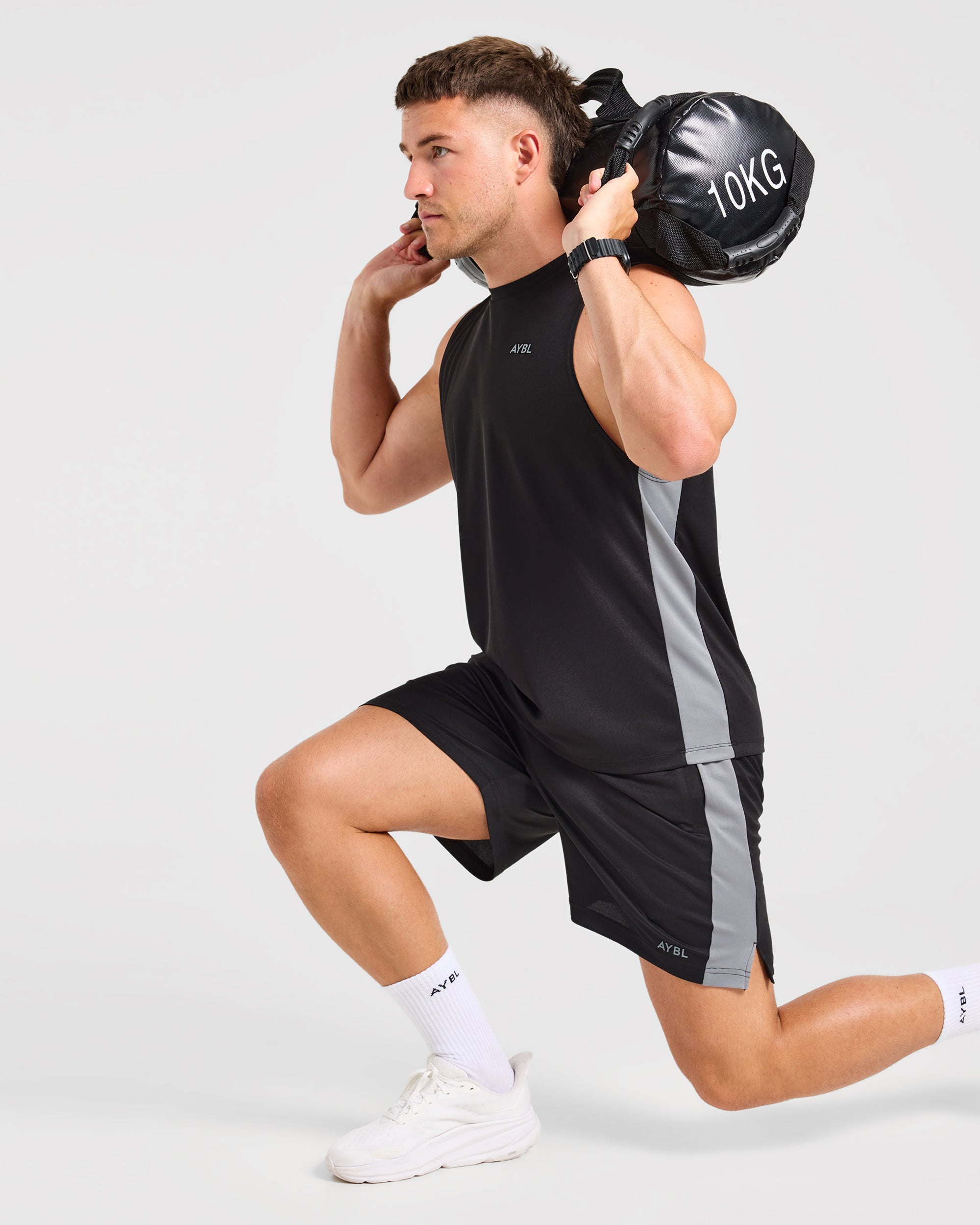 Active Shorts - Noir/Charcoal