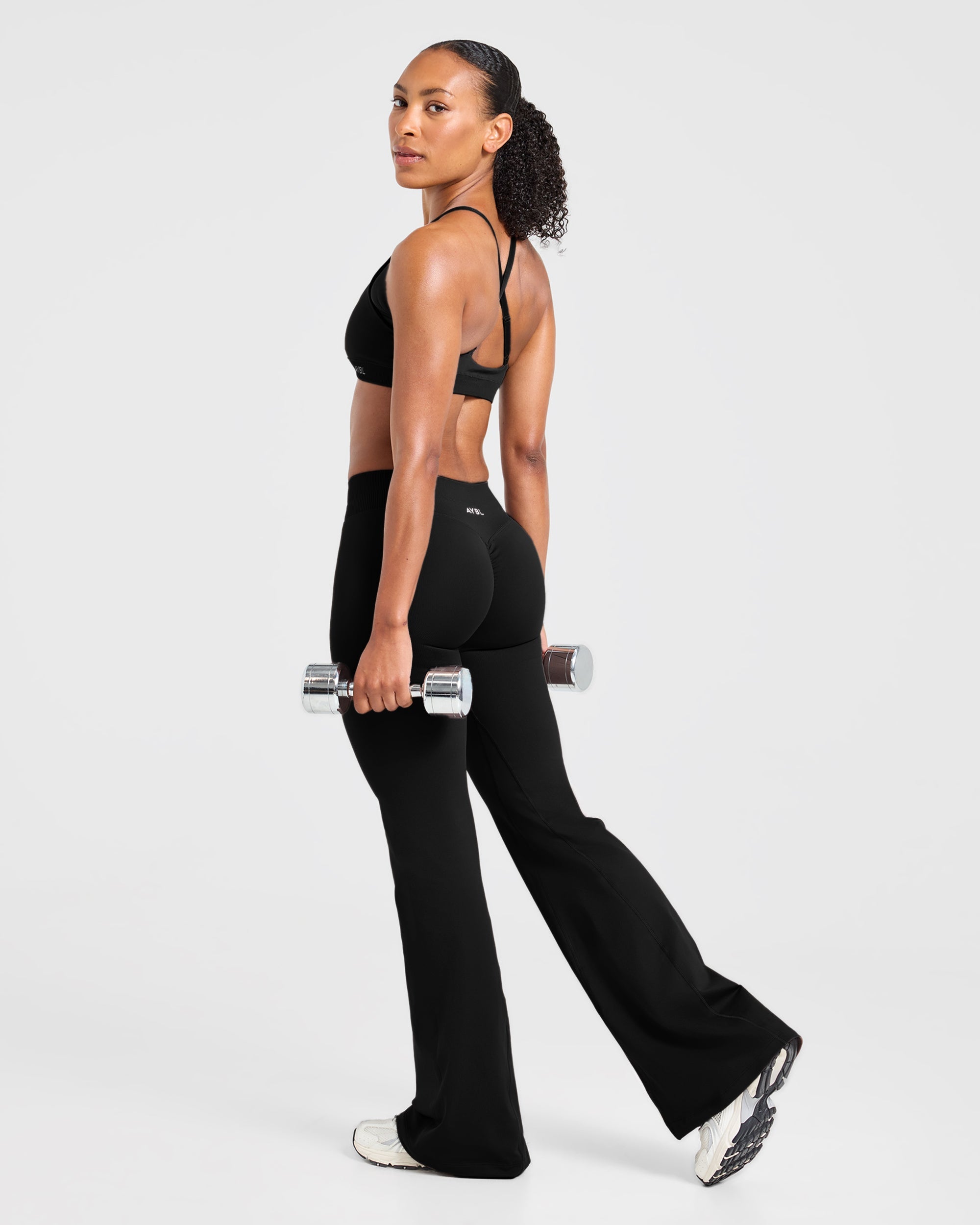 Enhance Seamless Flared Leggings - Noir
