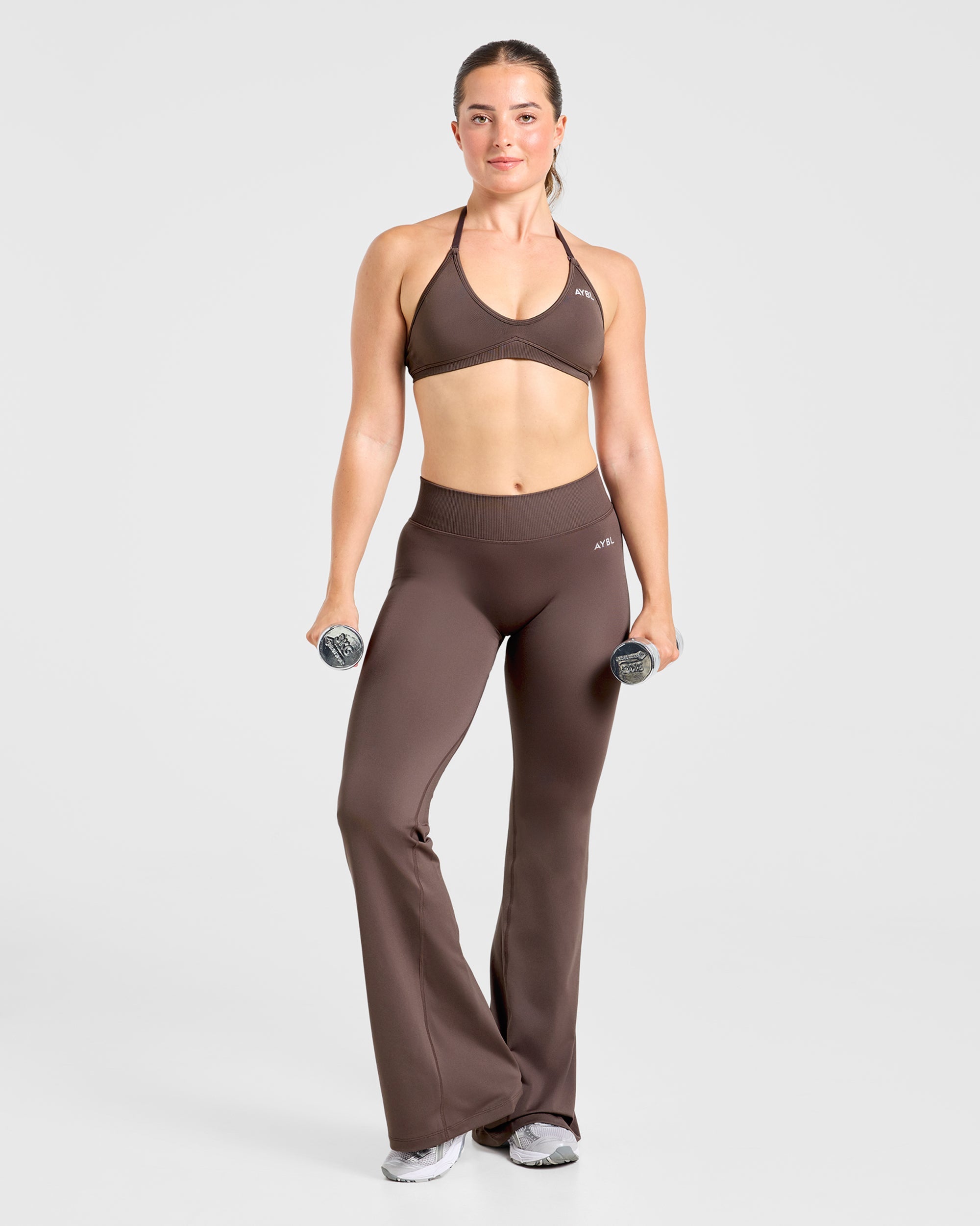 Adapt Seamless Flared Leggings - Marron