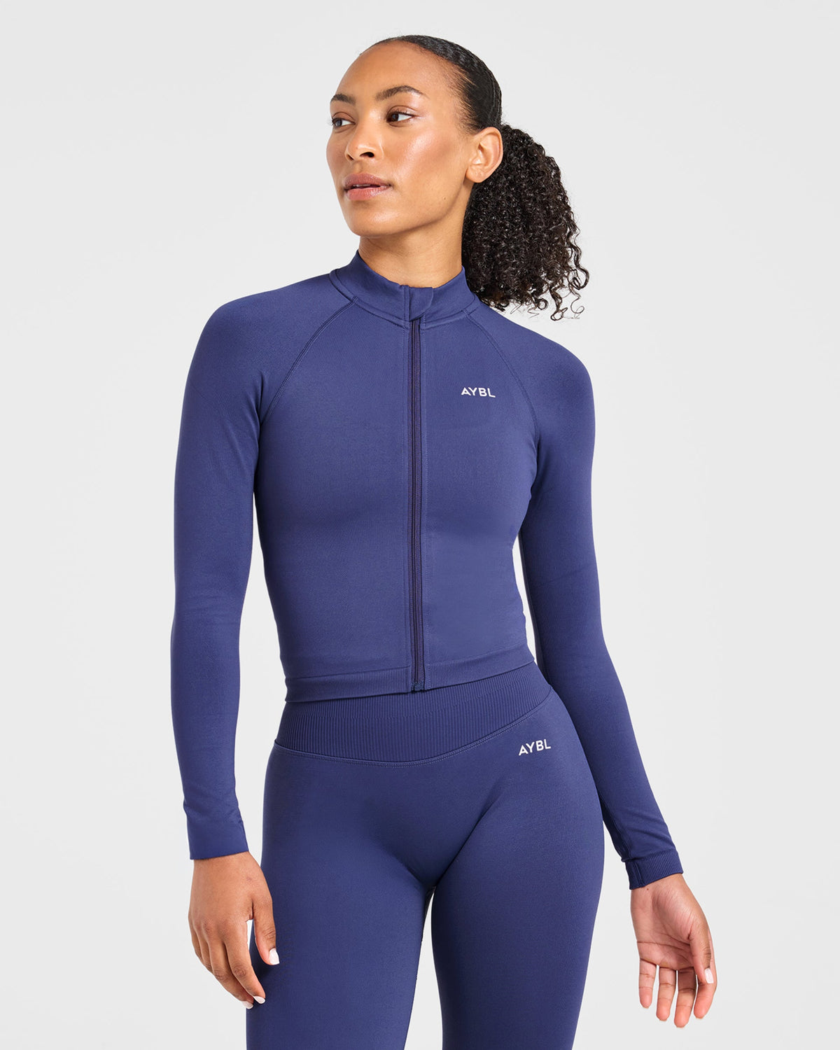 Enhance Seamless Jacket - Storm Blue