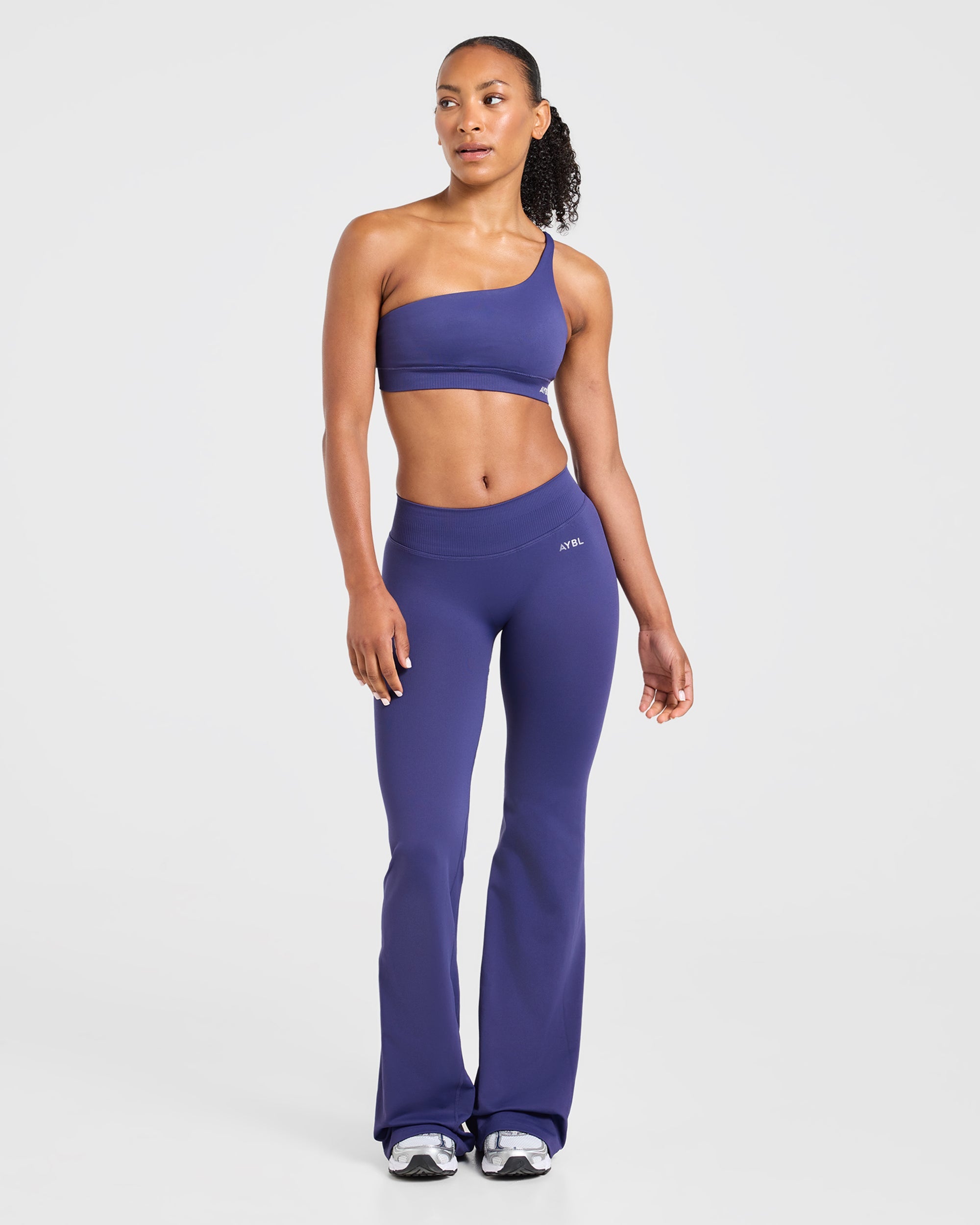 Enhance Seamless Flared Leggings - Storm Bleu