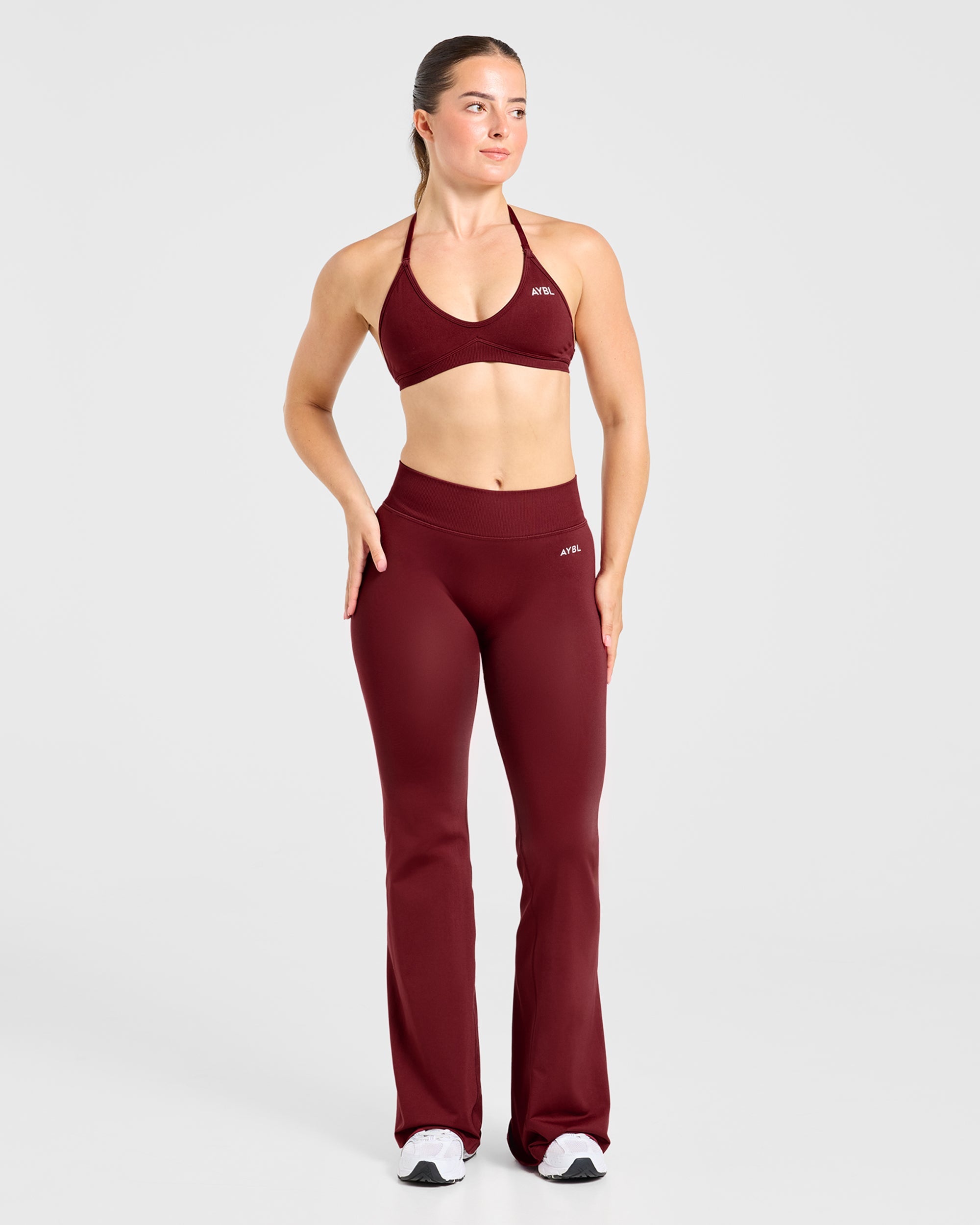 Adapt Seamless Flared Leggings - Autumn Rouge