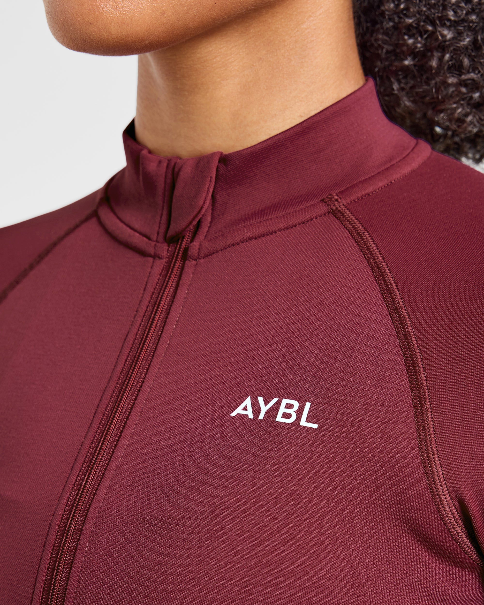 Enhance Seamless Jacket - Mahogany Red