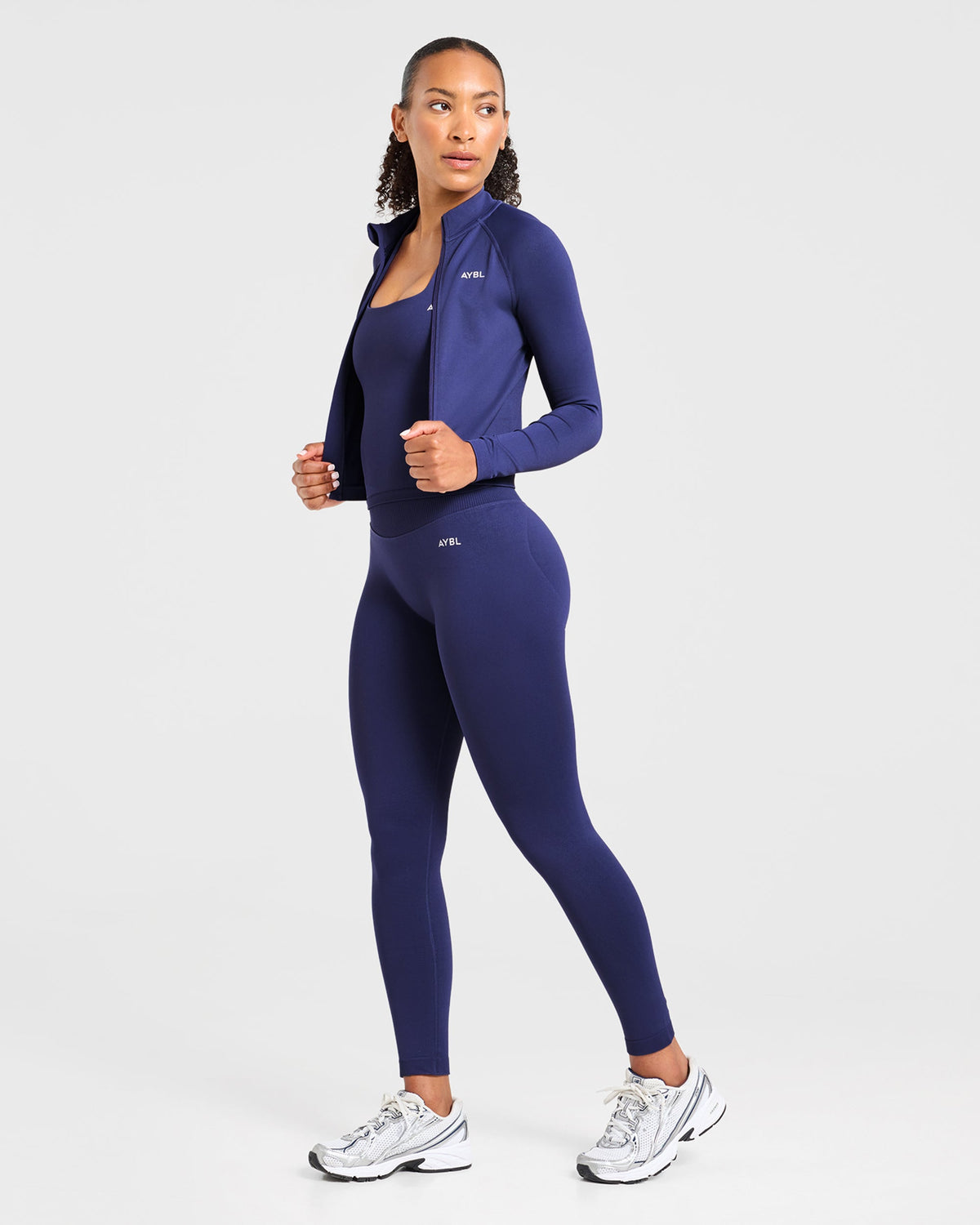 Enhance Seamless Jacket - Storm Blue