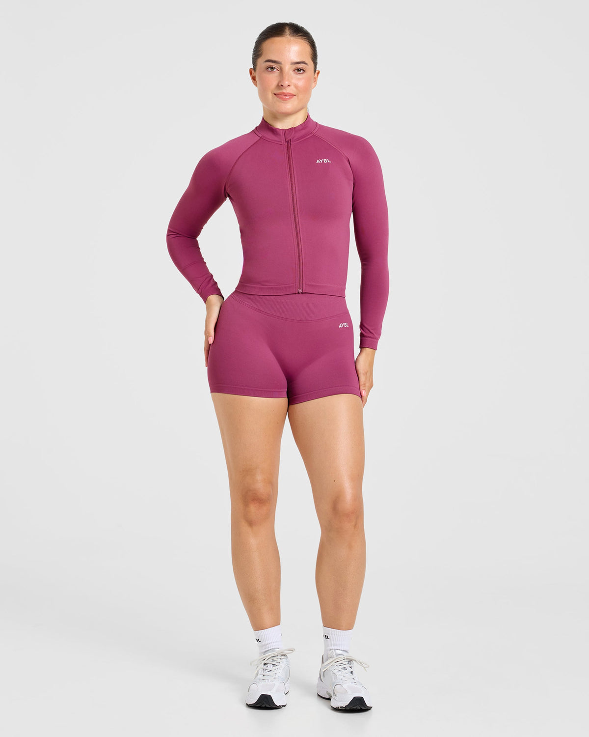 Enhance Seamless Jacket - Dusky Rose