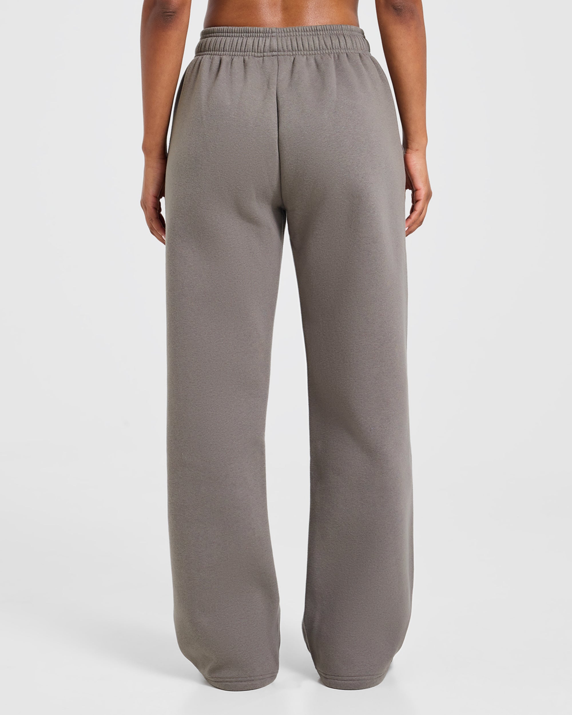 Varsity 2.0 Oversized Straight Leg Joggers - Slate Marron